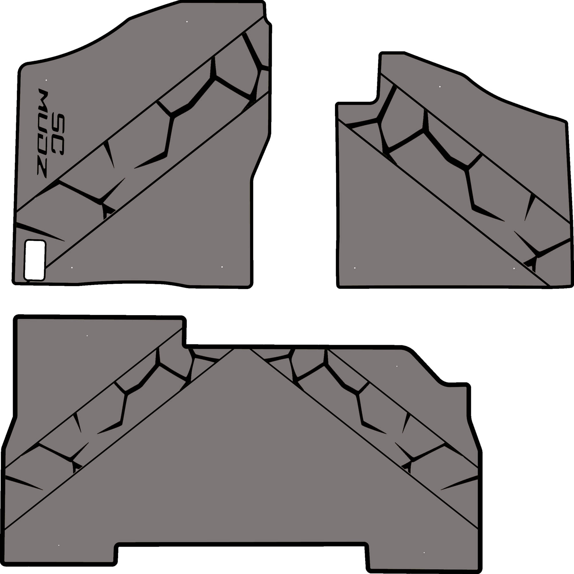 Polaris Xpedition - 4 Seat Floor Mats - OEM