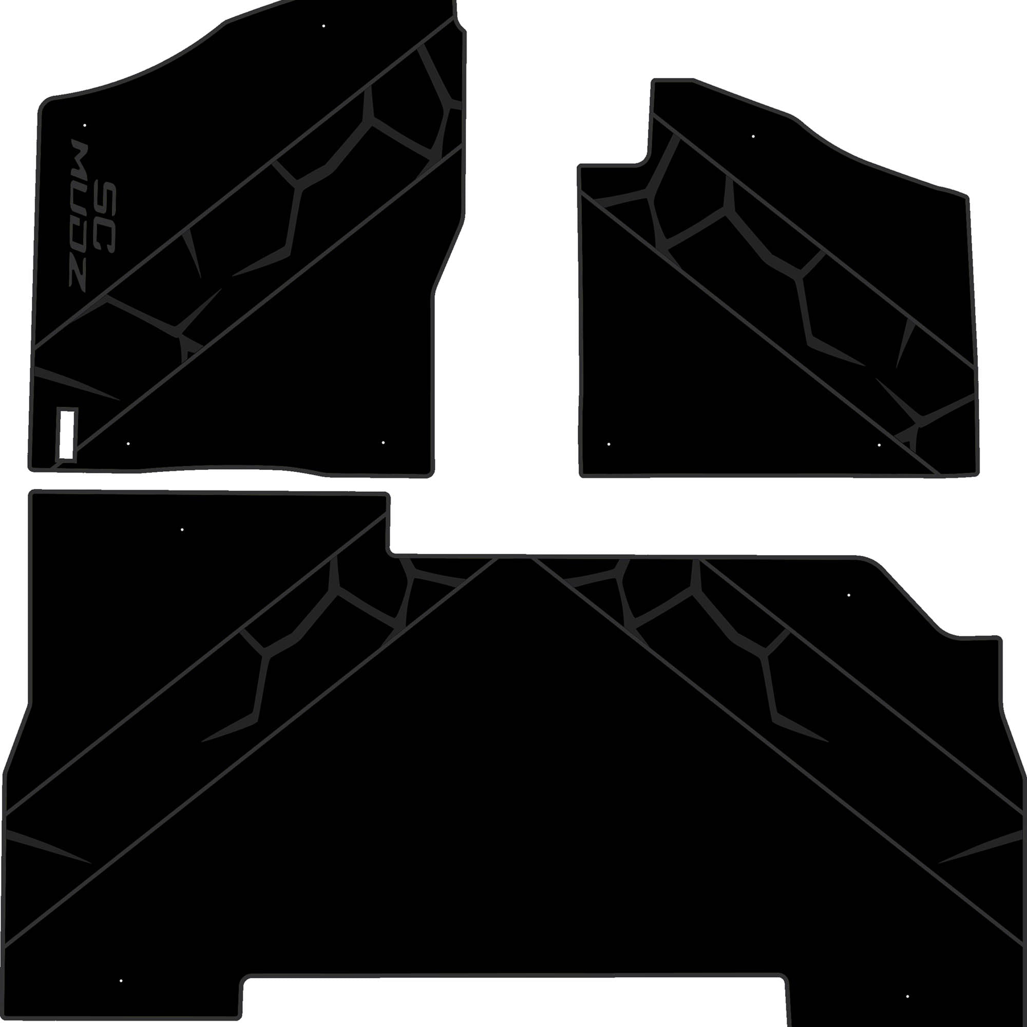 Polaris Xpedition - 4 Seat Floor Mats - OEM