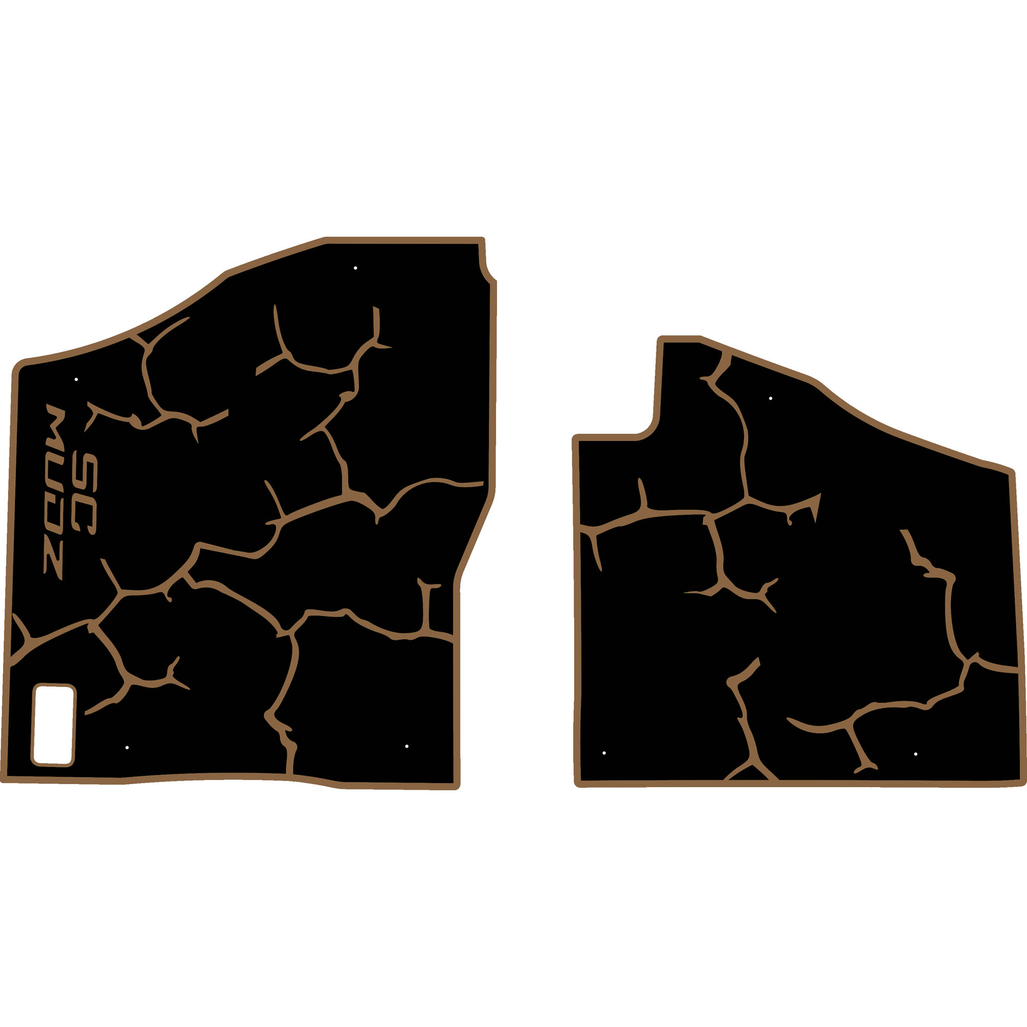 Polaris Xpedition - 2 Seat Floor Mats - OEM