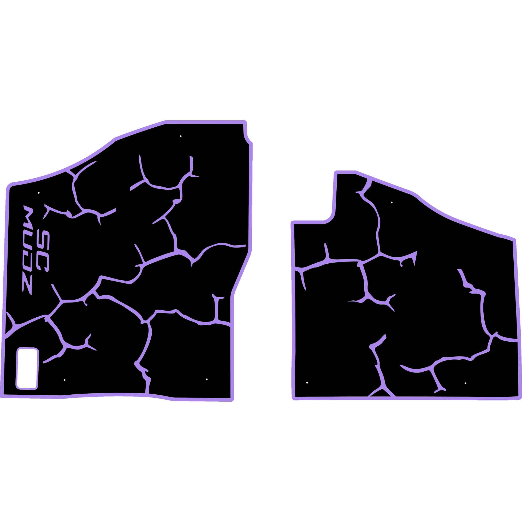 Polaris Xpedition - 2 Seat Floor Mats - OEM