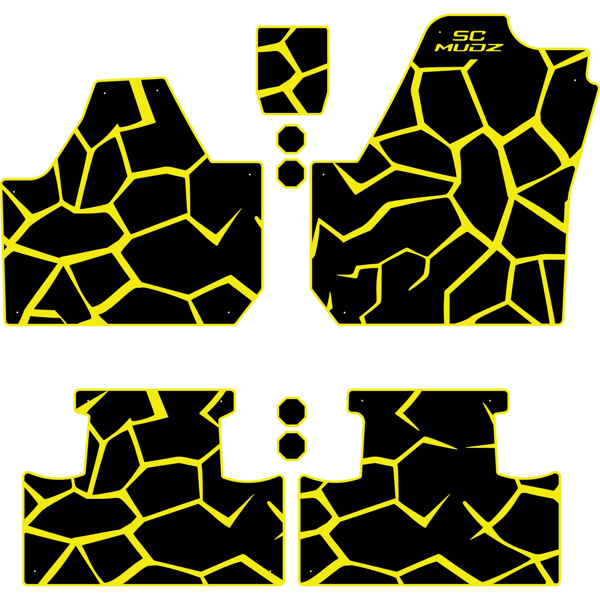 Can-Am Maverick X3 - 4 Seat Floor Mats - OEM