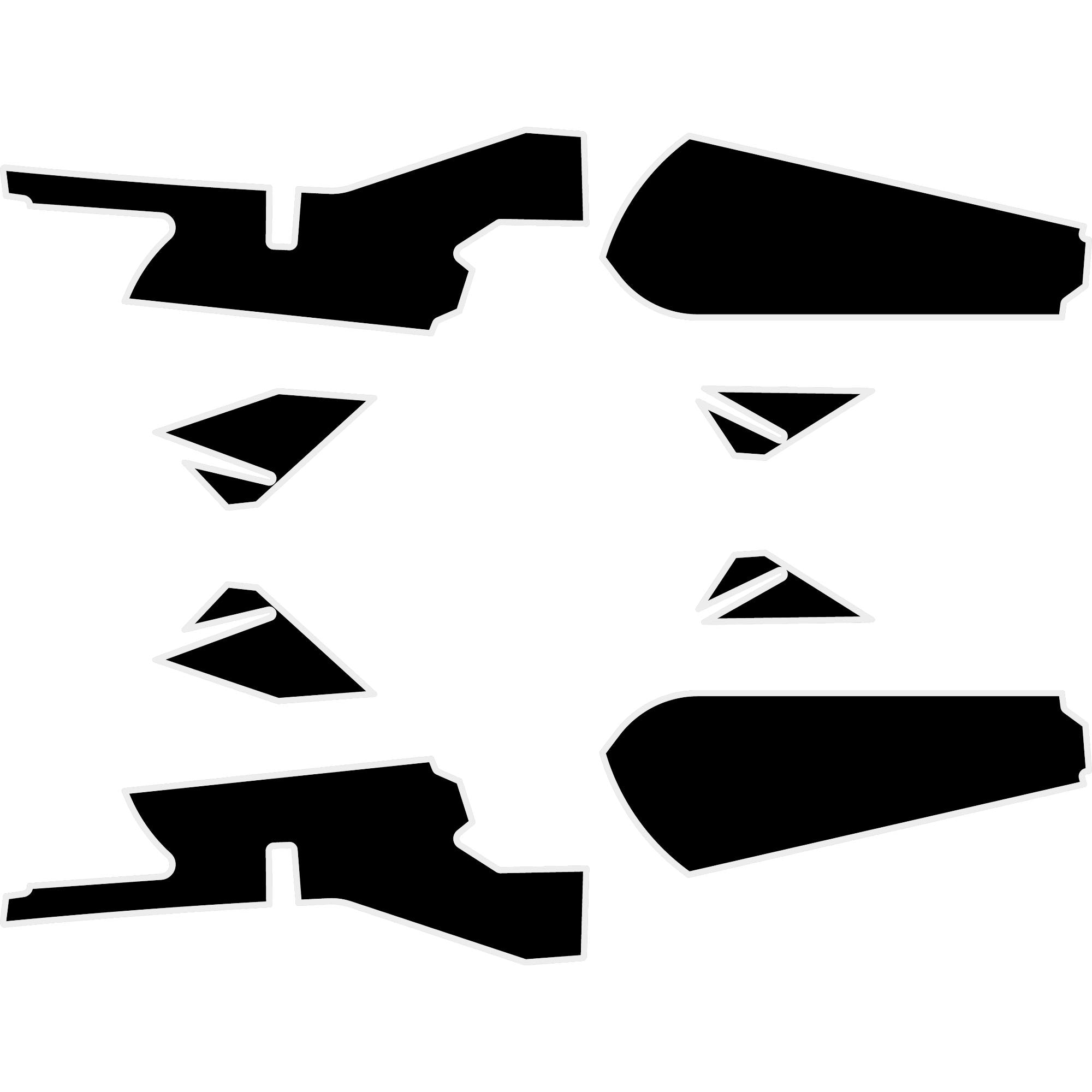 Can-Am Maverick X3 - 4 Seat Door Liners - OEM