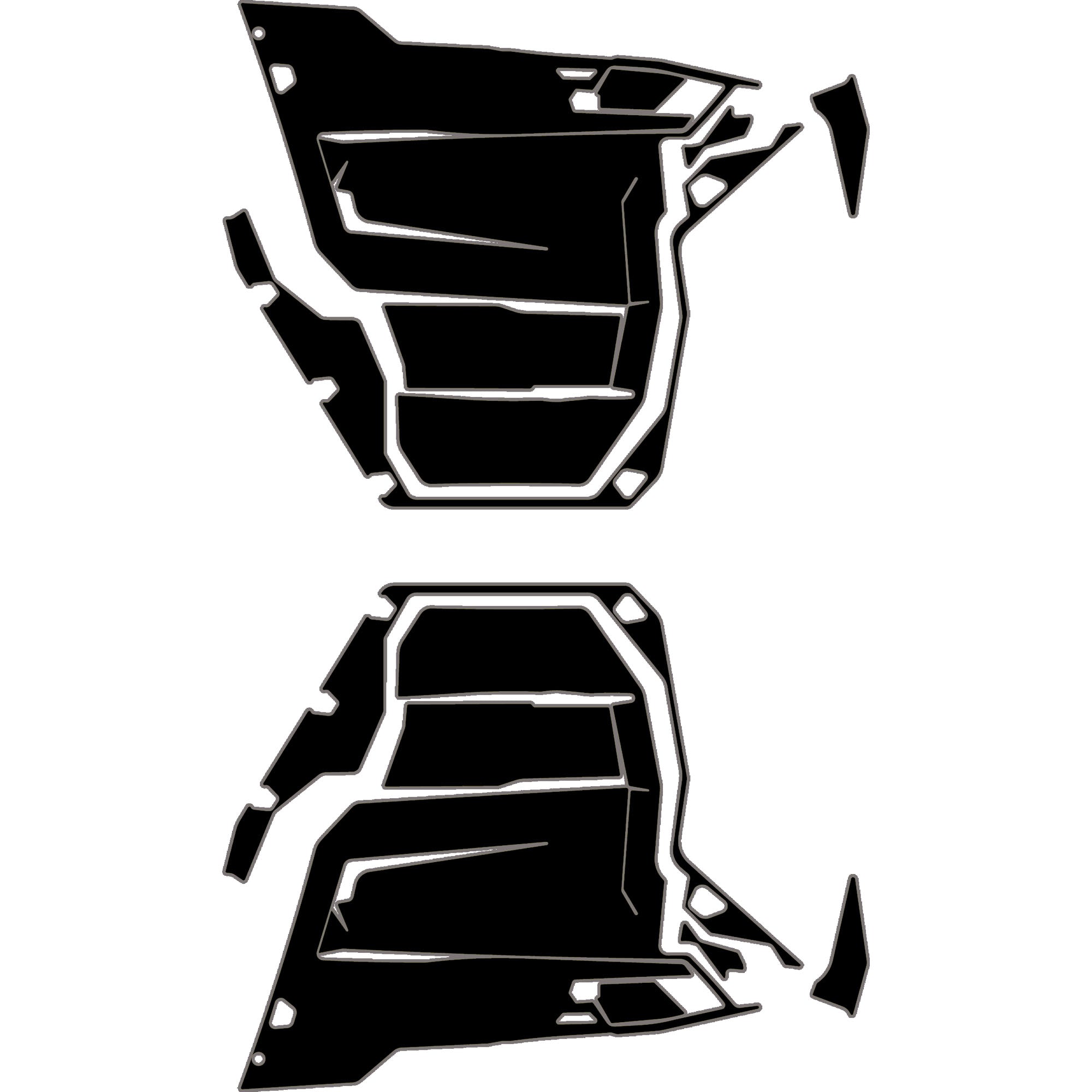 Can-Am Defender - 2 Seat Door Liners - OEM