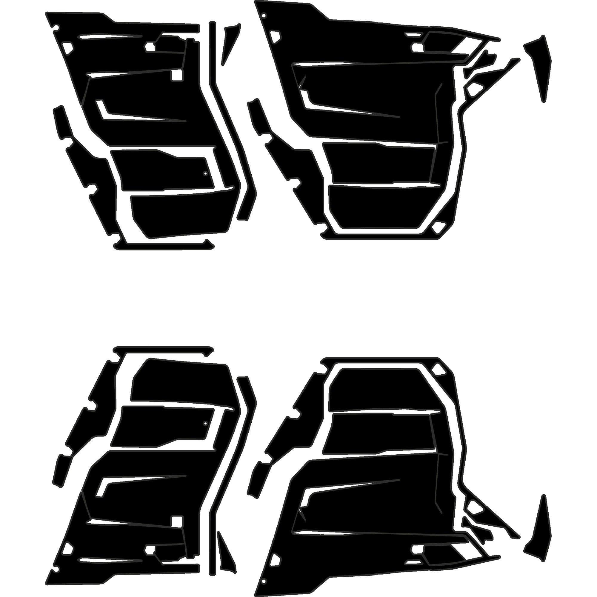 Can-Am Defender - 4 Seat Door Liners - OEM