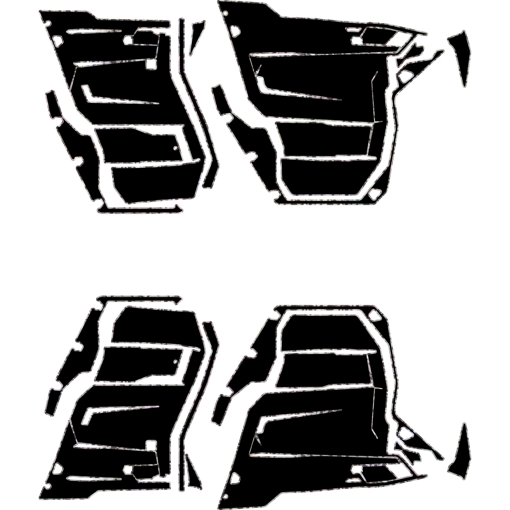 Can-Am Defender - 4 Seat Door Liners - OEM