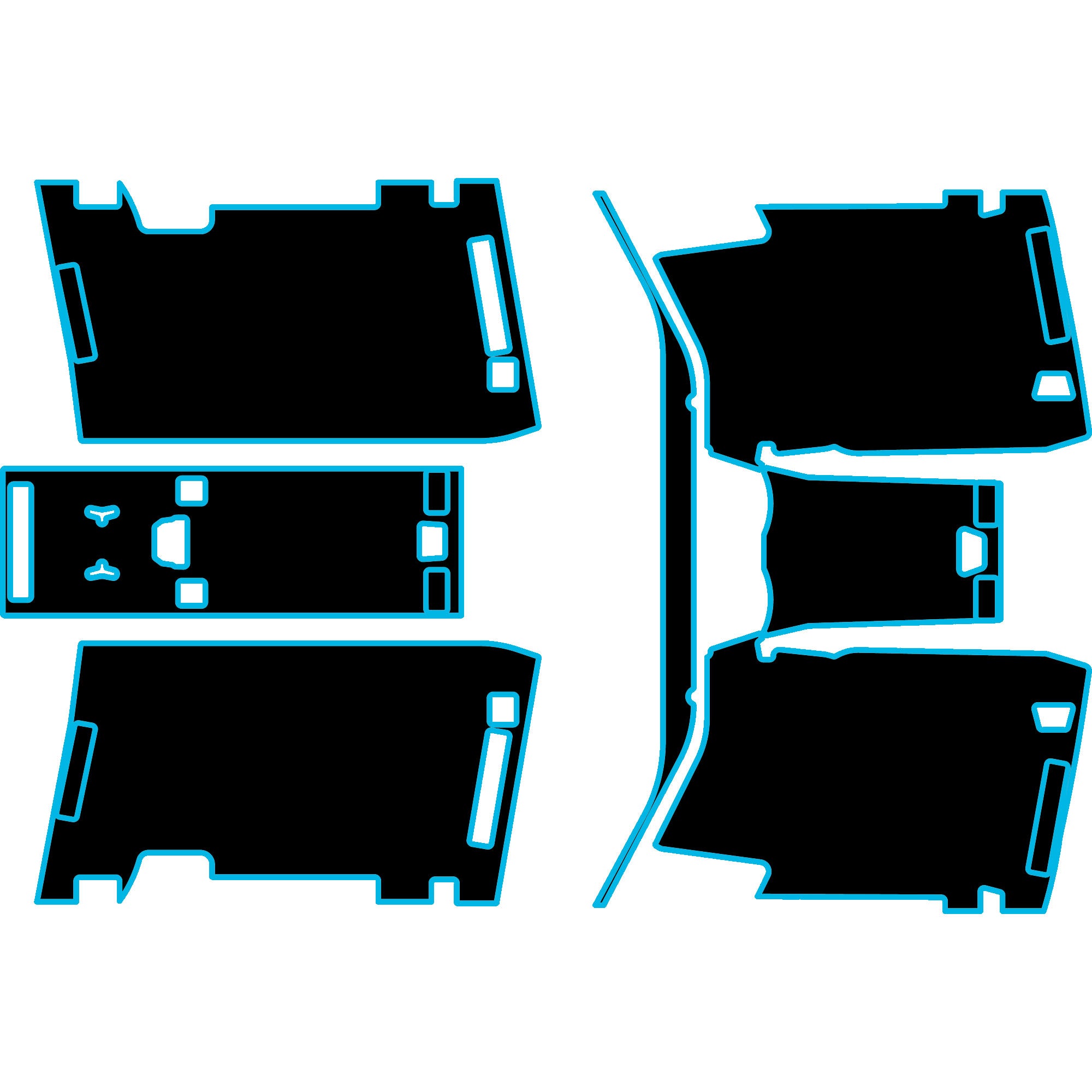 2024-2025 Can-Am Maverick R - 4 Seat Headliner - OEM