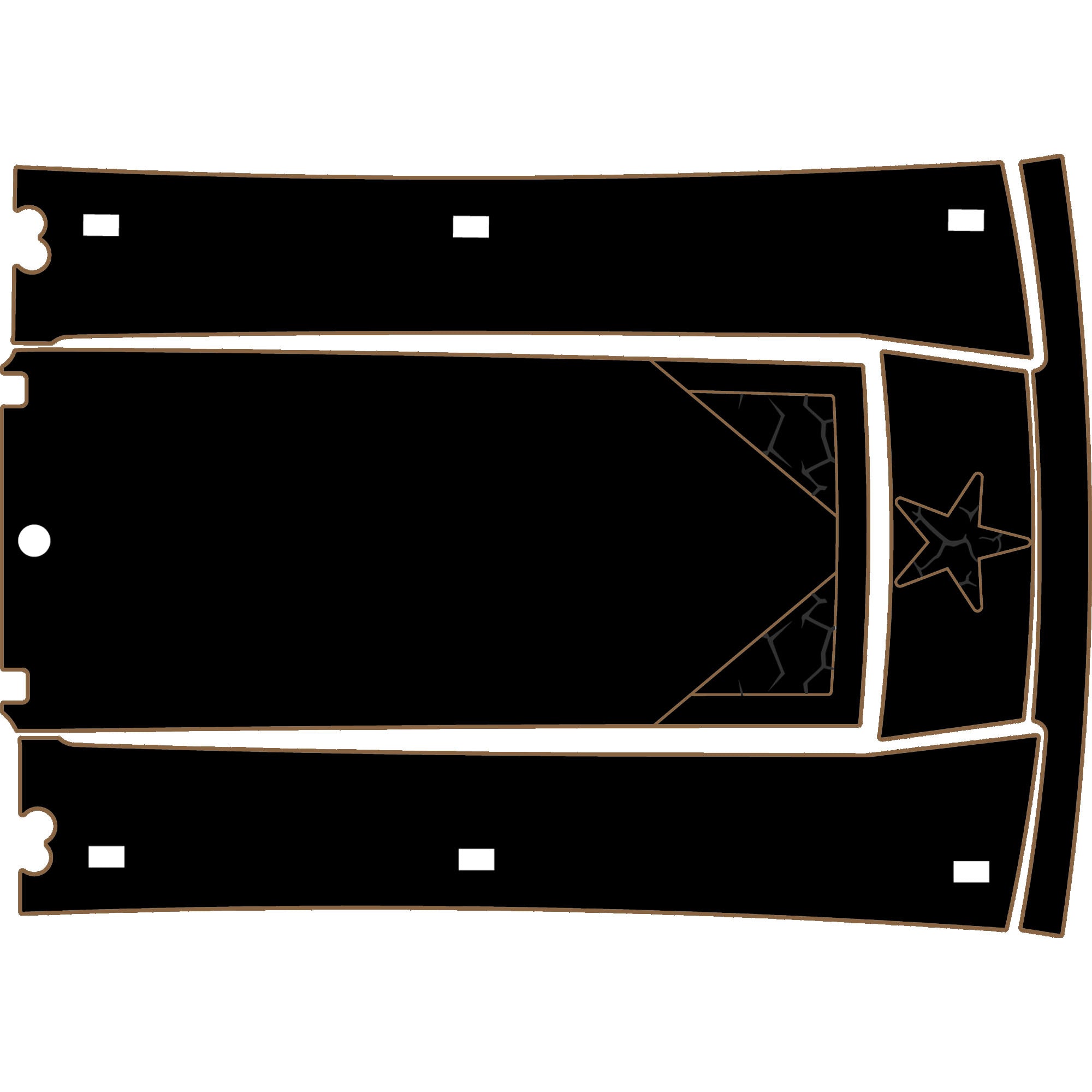 Speed UTV El Jefe - 4 Seat Headliner - OEM