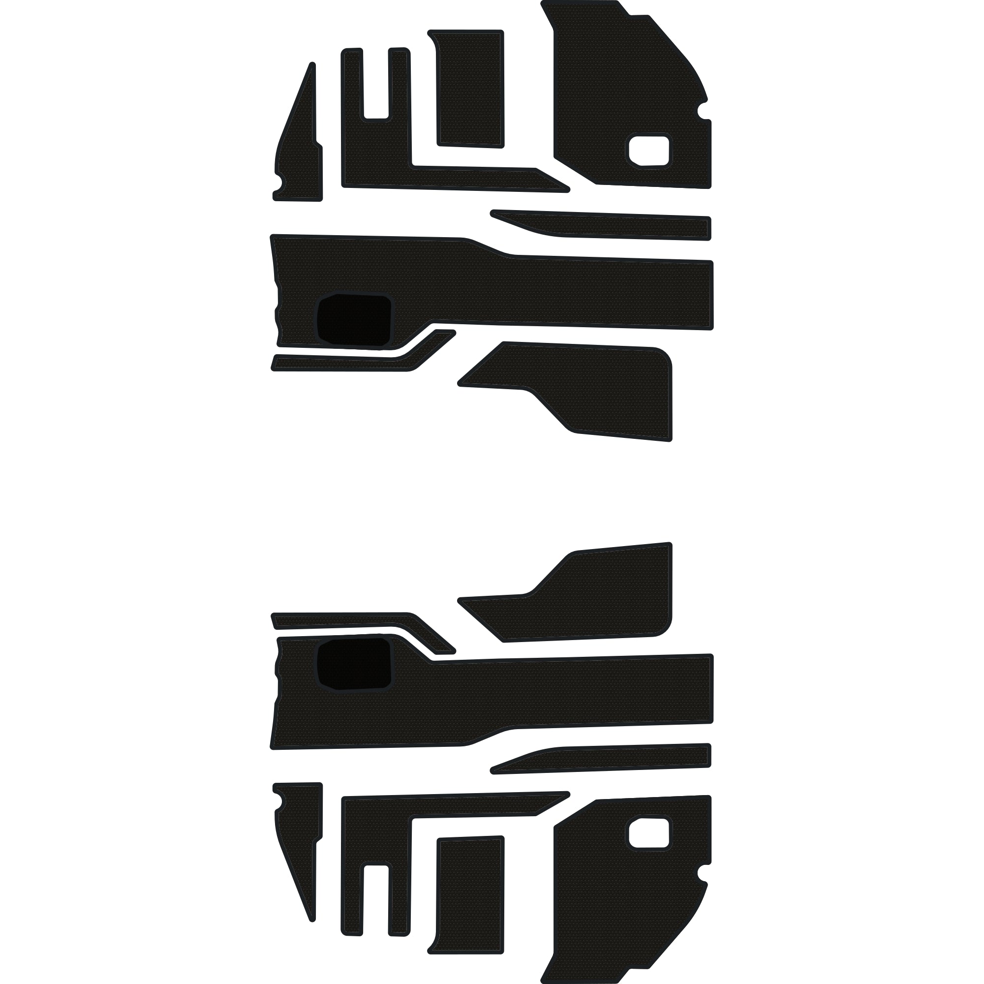 Polaris Ranger 1500 - 2 Seat Interior Door Liners - OEM