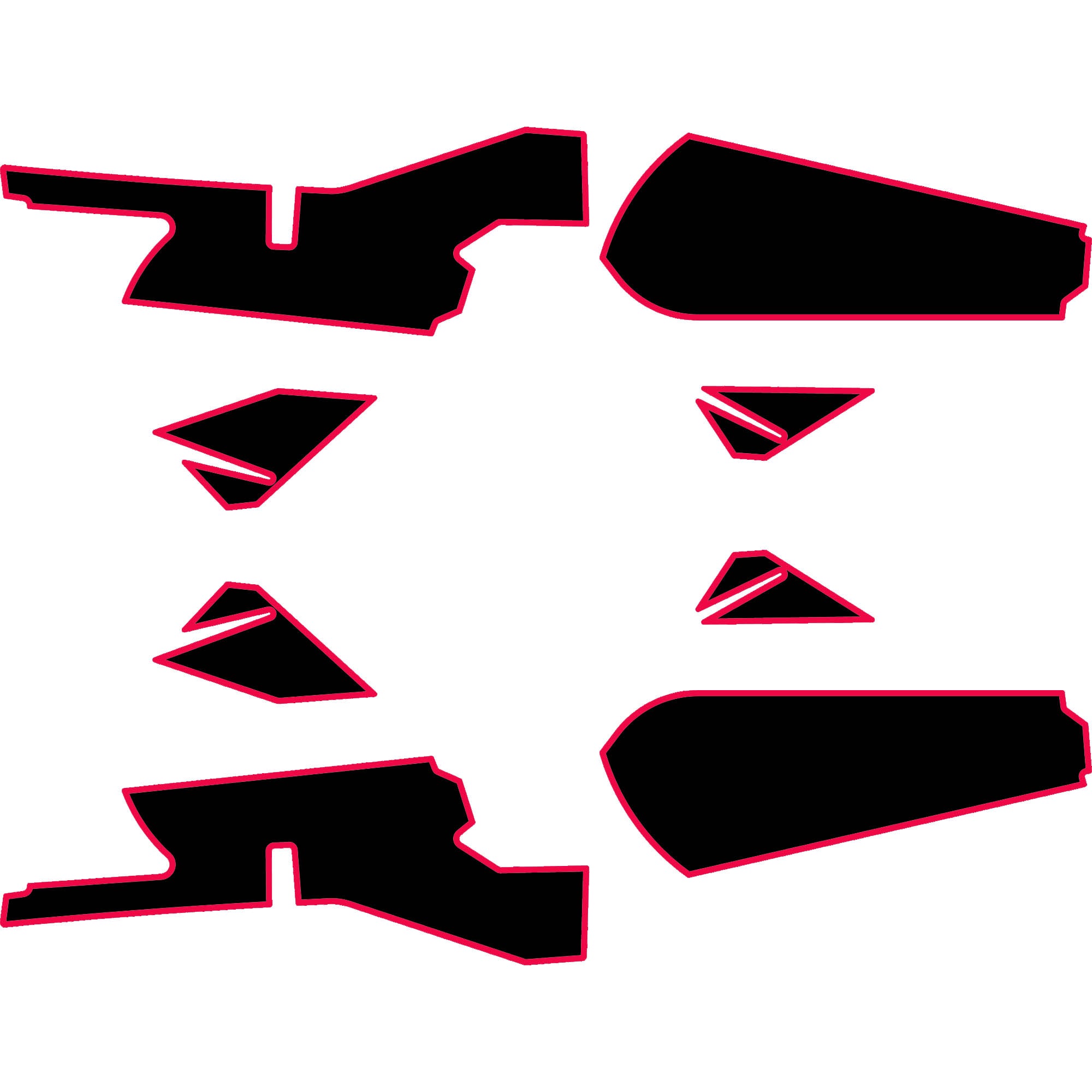 Can-Am Maverick X3 - 4 Seat Door Liners - OEM