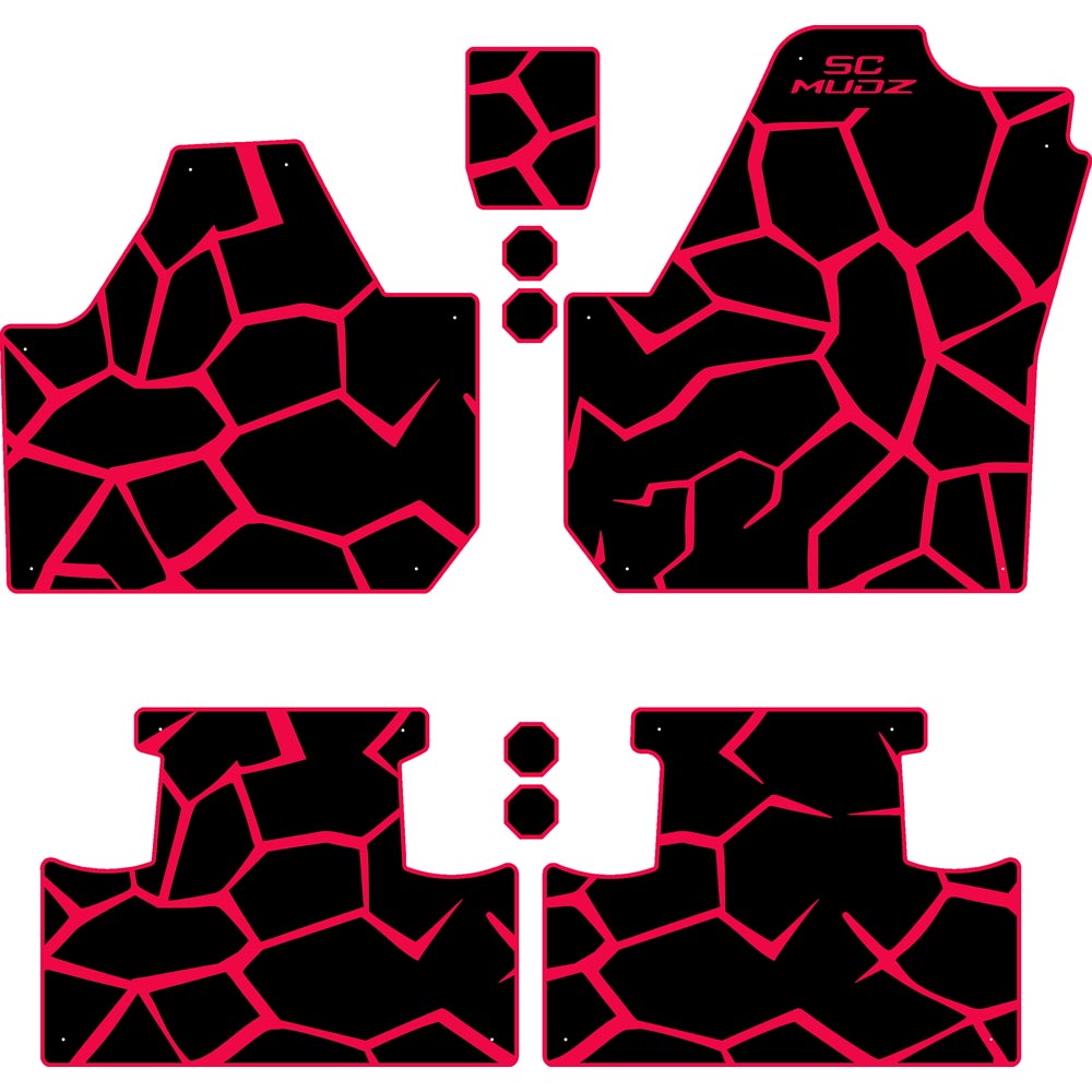 Can-Am Maverick X3 - 4 Seat Floor Mats - OEM