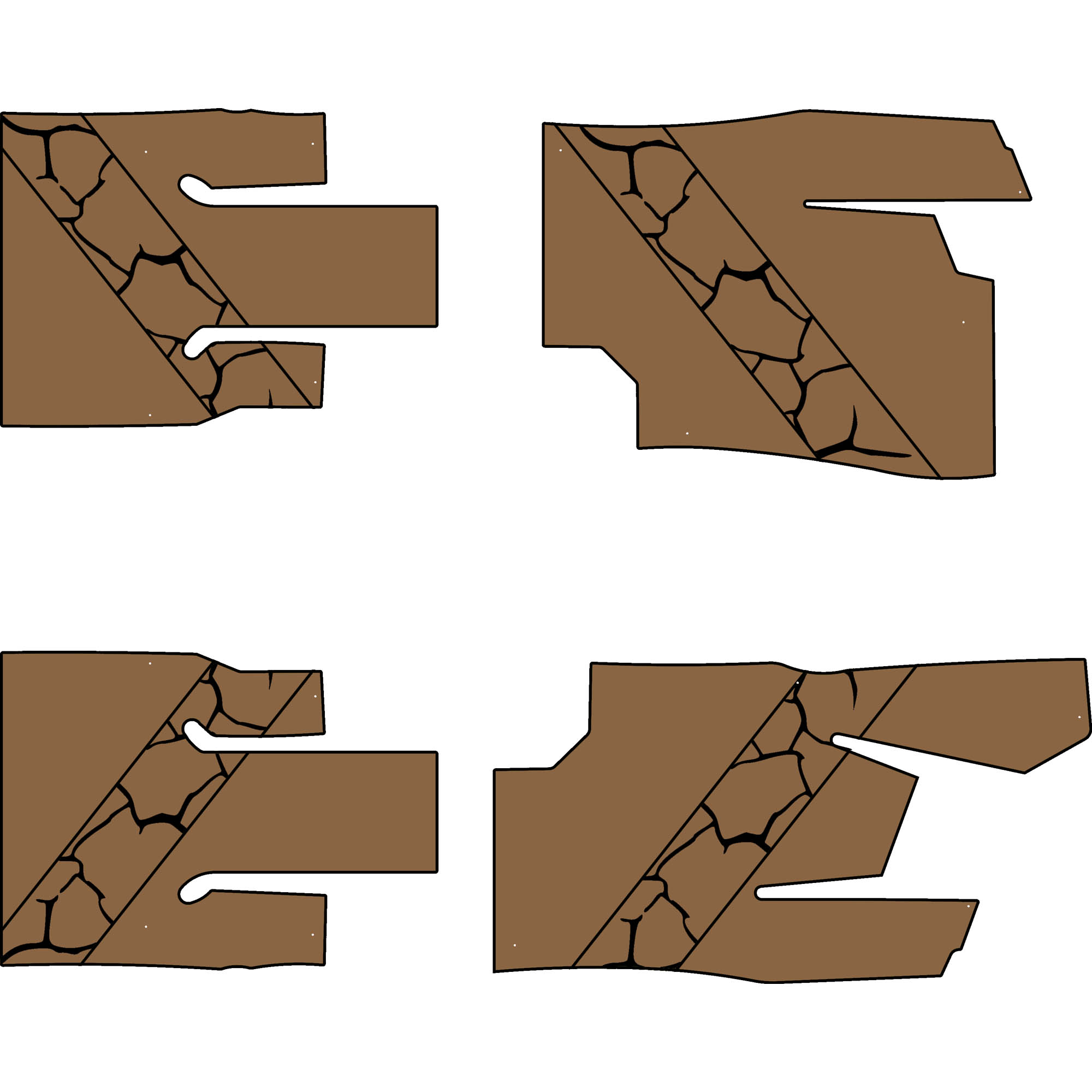 Can-Am Commander - 4 Seat Floor Mats - OEM