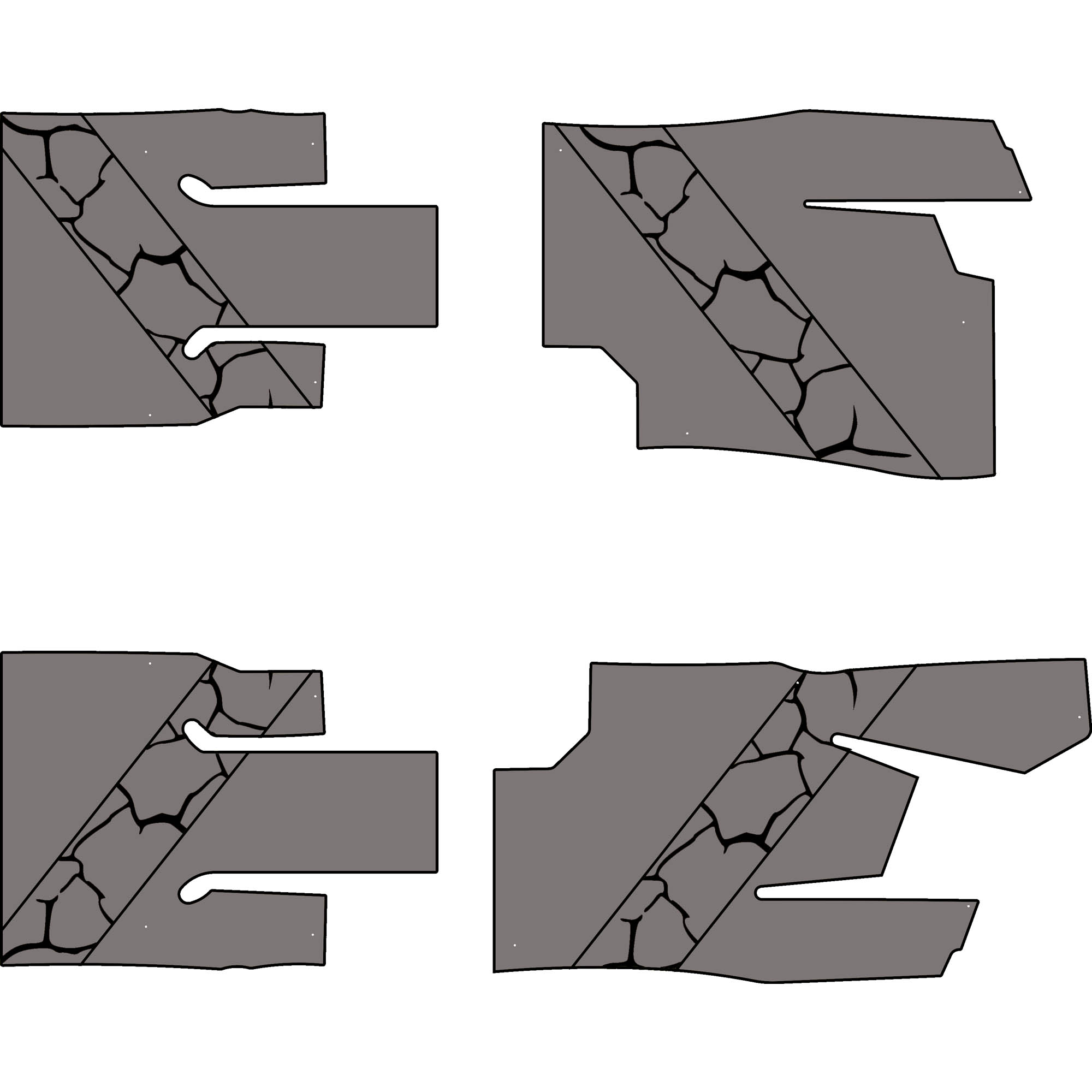 Can-Am Commander - 4 Seat Floor Mats - OEM