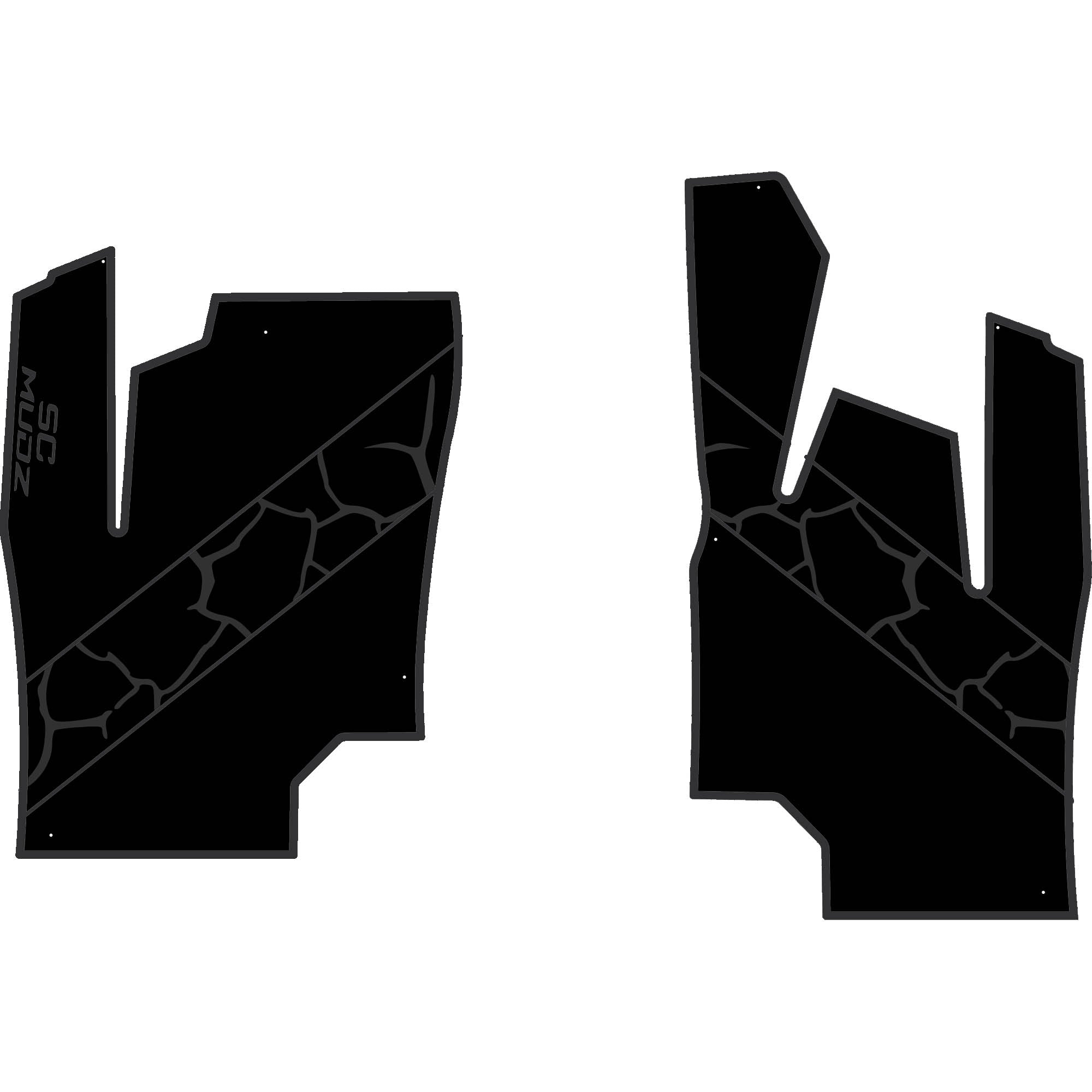 Can-Am Maverick Sport - 2 Seat Floor Mats - OEM