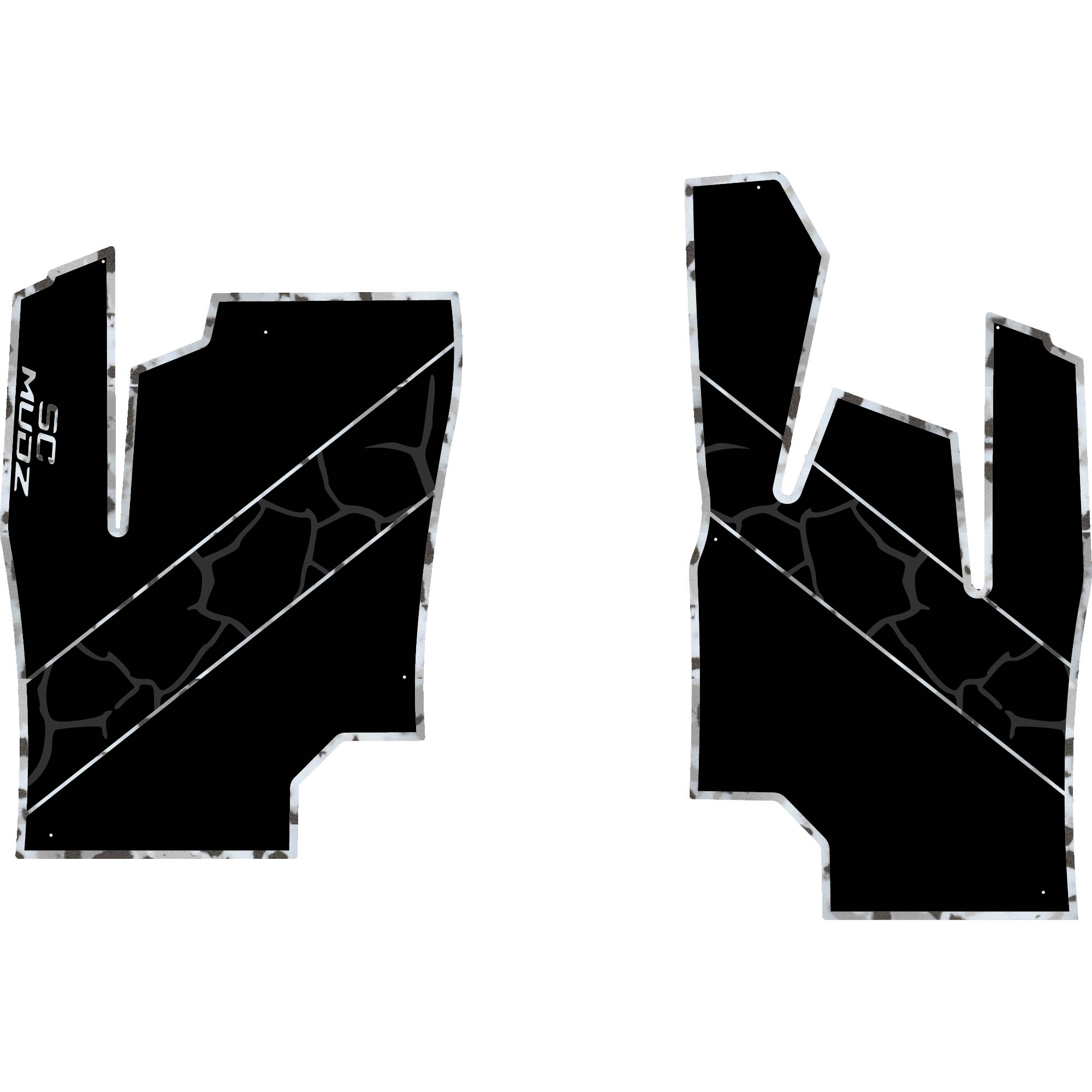 Can-Am Maverick Sport - 2 Seat Floor Mats - OEM