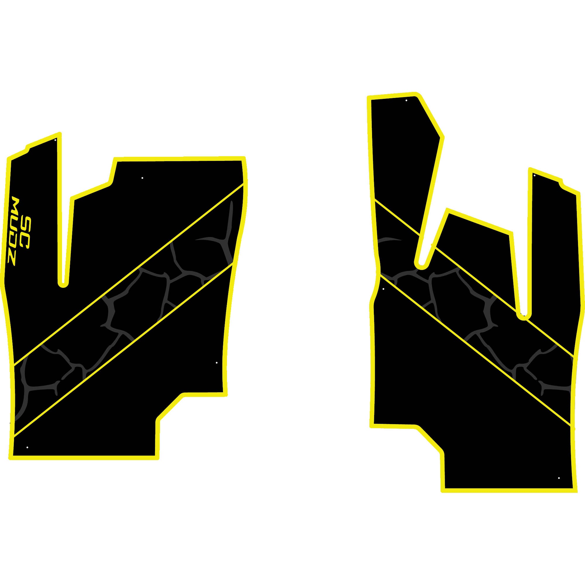 Can-Am Maverick Sport - 2 Seat Floor Mats - OEM