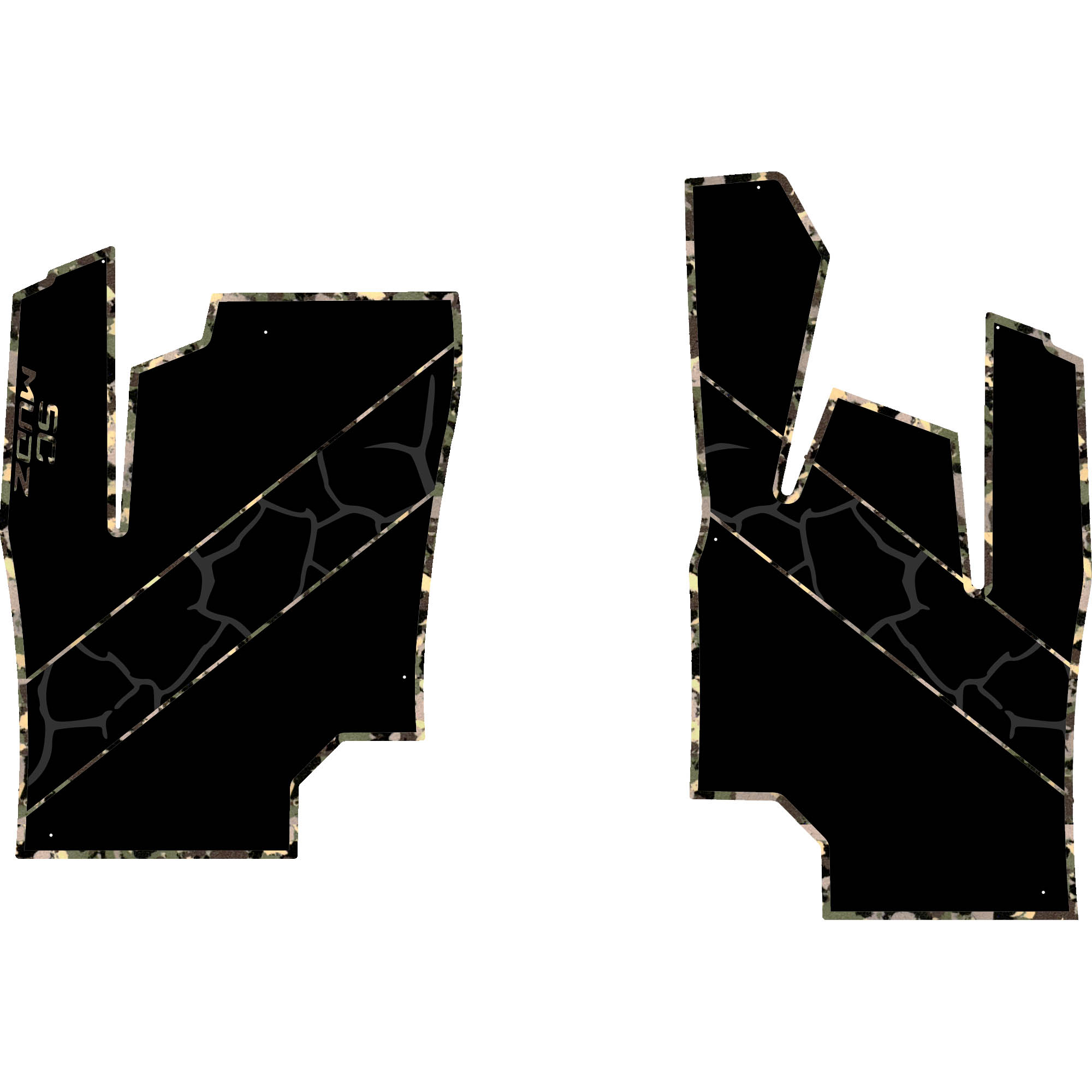 Can-Am Commander - 2 Seat Floor Mats - OEM