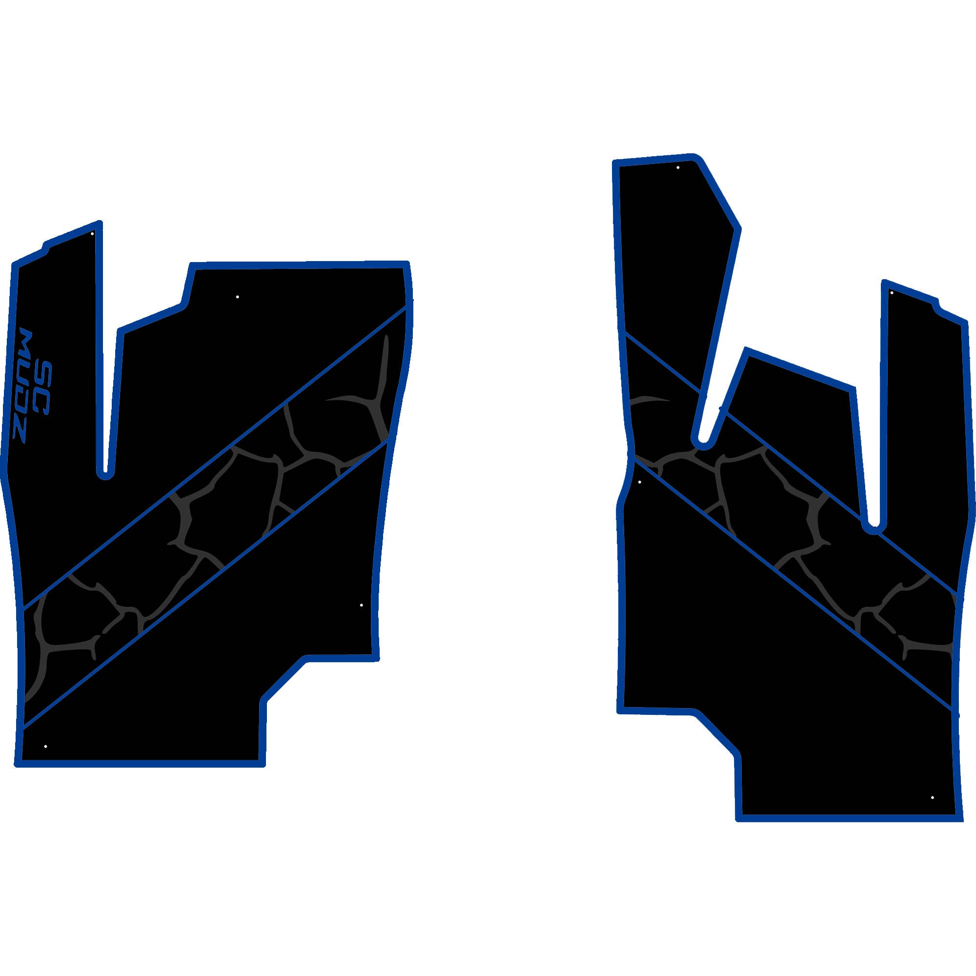 Can-Am Commander - 2 Seat Floor Mats - OEM