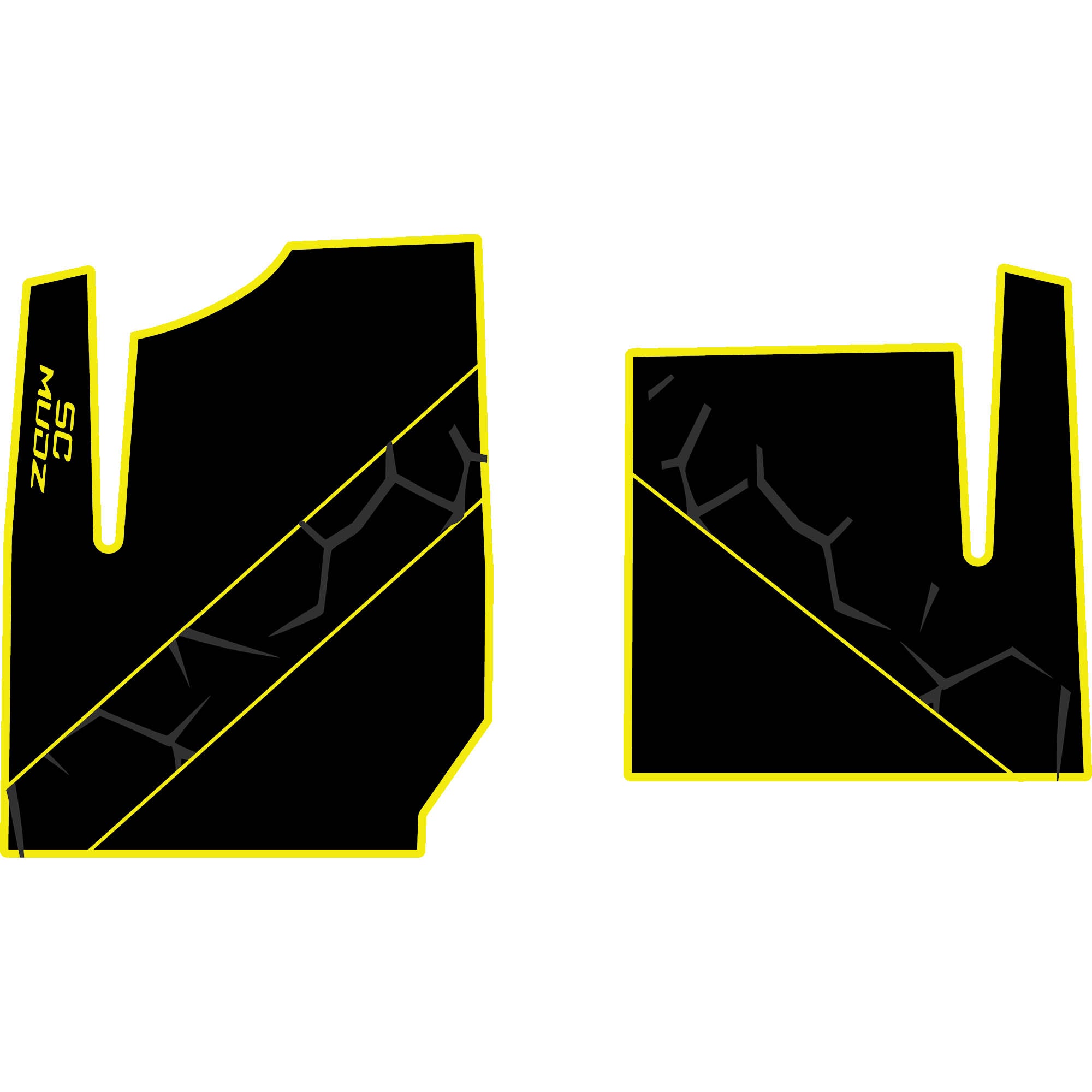 Polaris General - 2 Seat Floor Mats - OEM