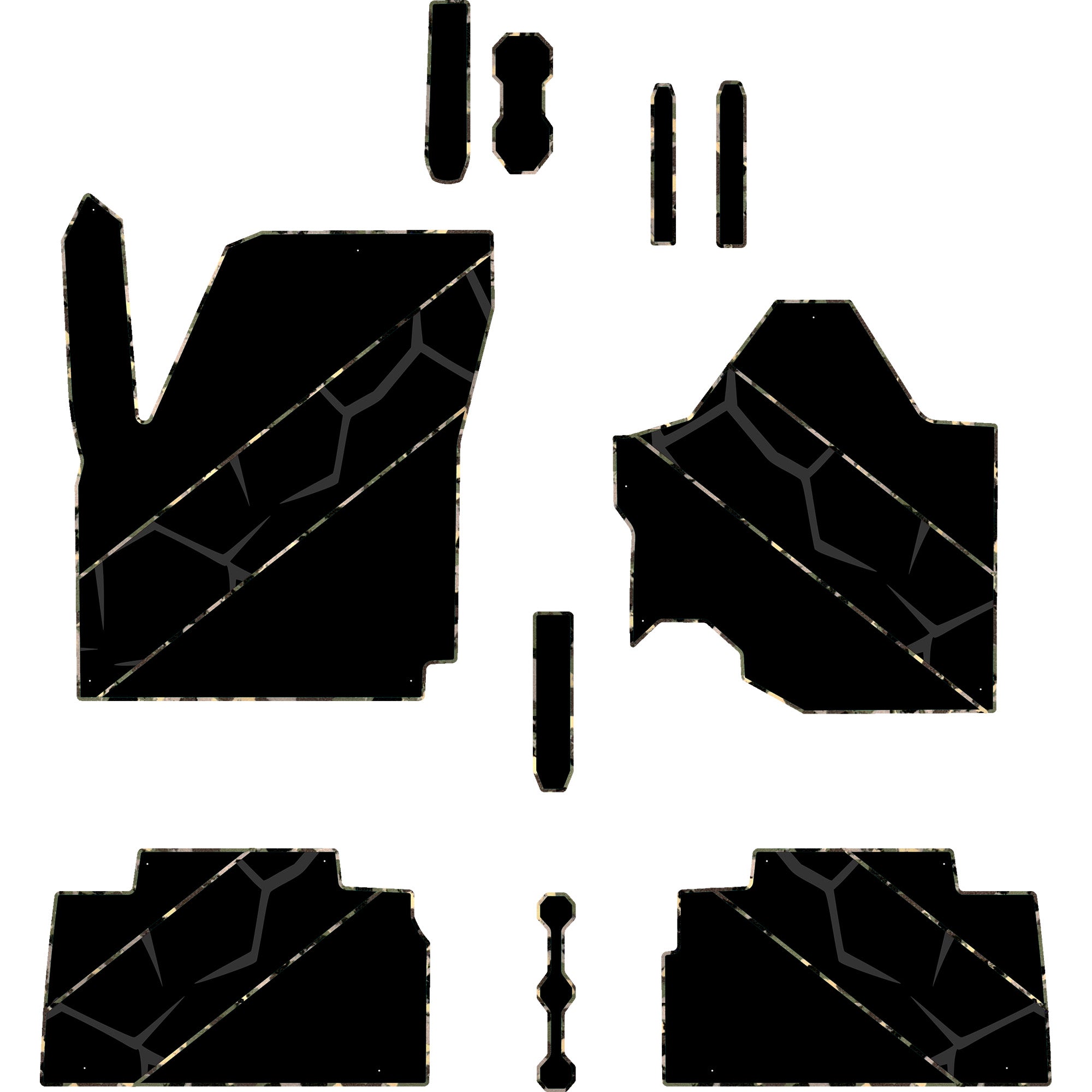 2024-2025 Can-Am Maverick R - 4 Seat Floor Mats - OEM