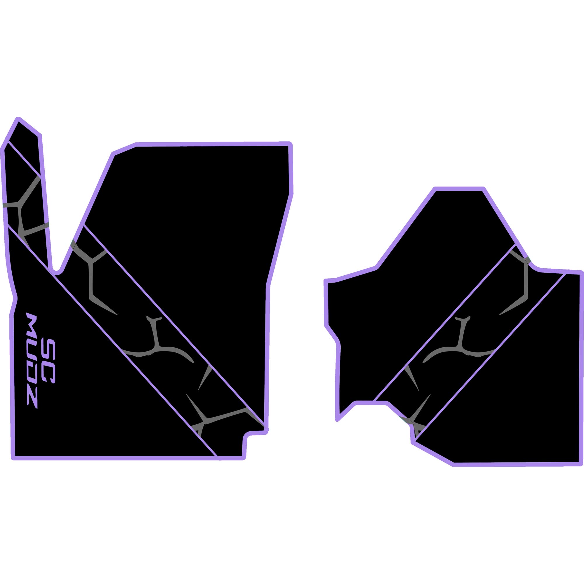 2023-2025 Can-Am Maverick R - 2 Seat Floor Mats - OEM