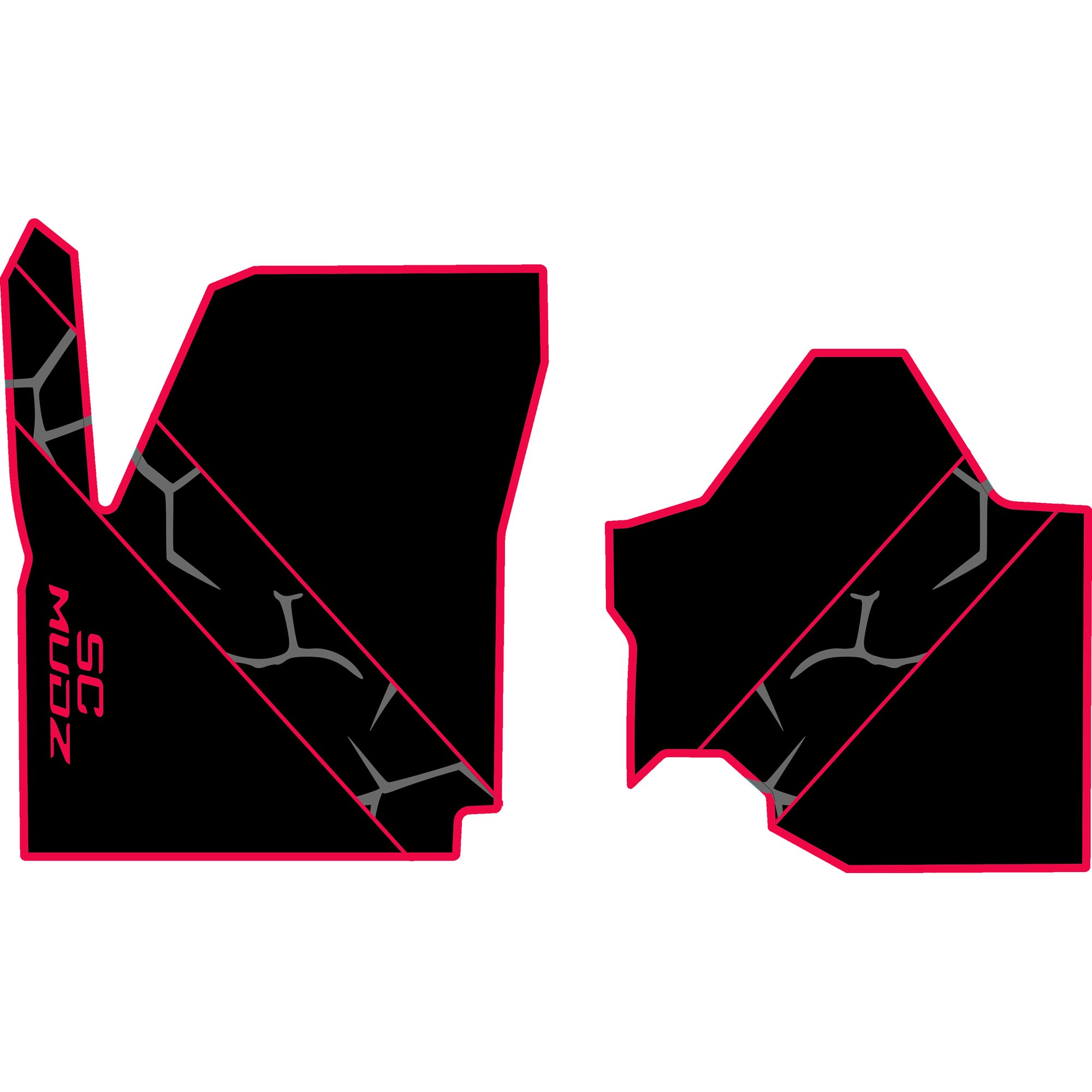 2023-2025 Can-Am Maverick R - 2 Seat Floor Mats - OEM