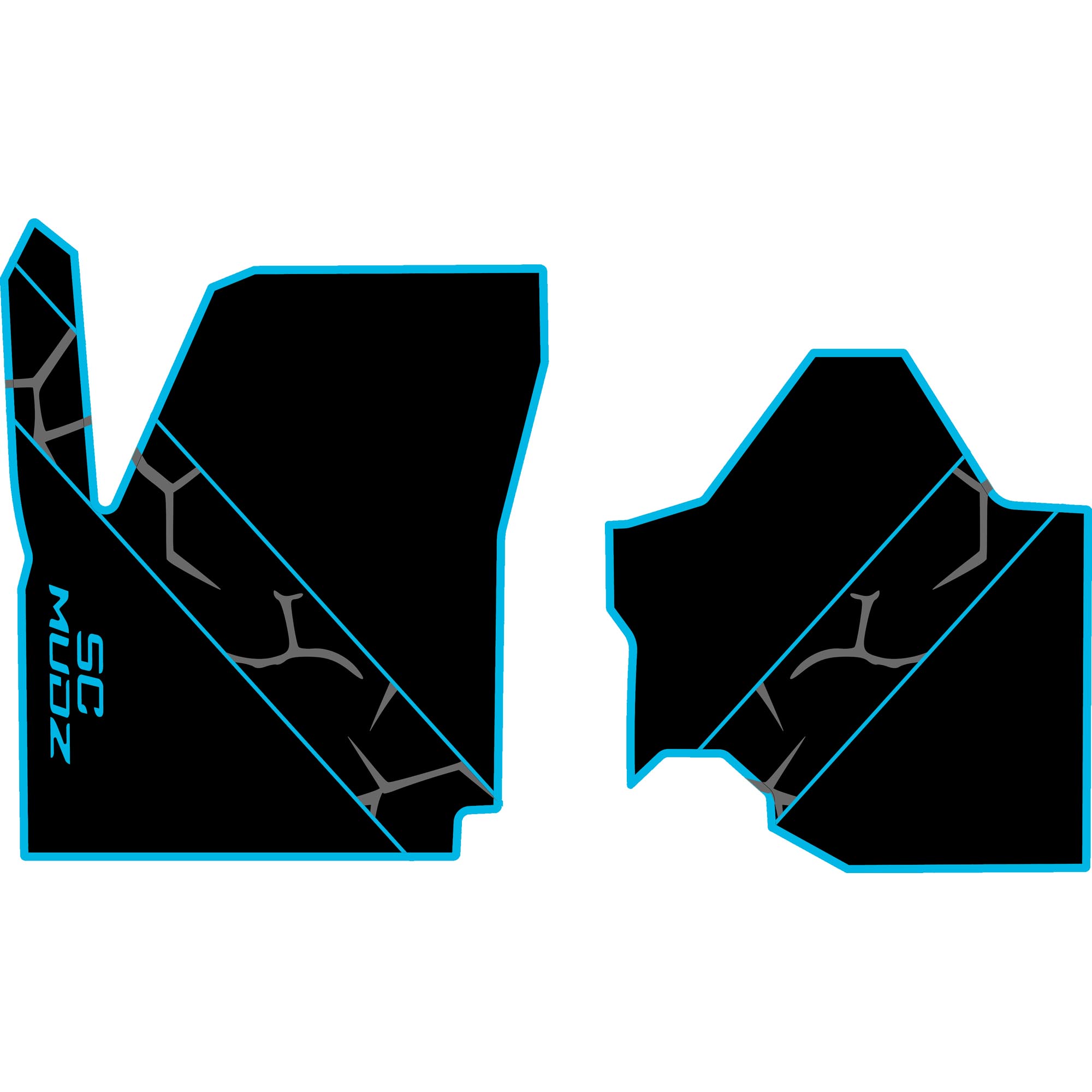 2023-2025 Can-Am Maverick R - 2 Seat Floor Mats - OEM