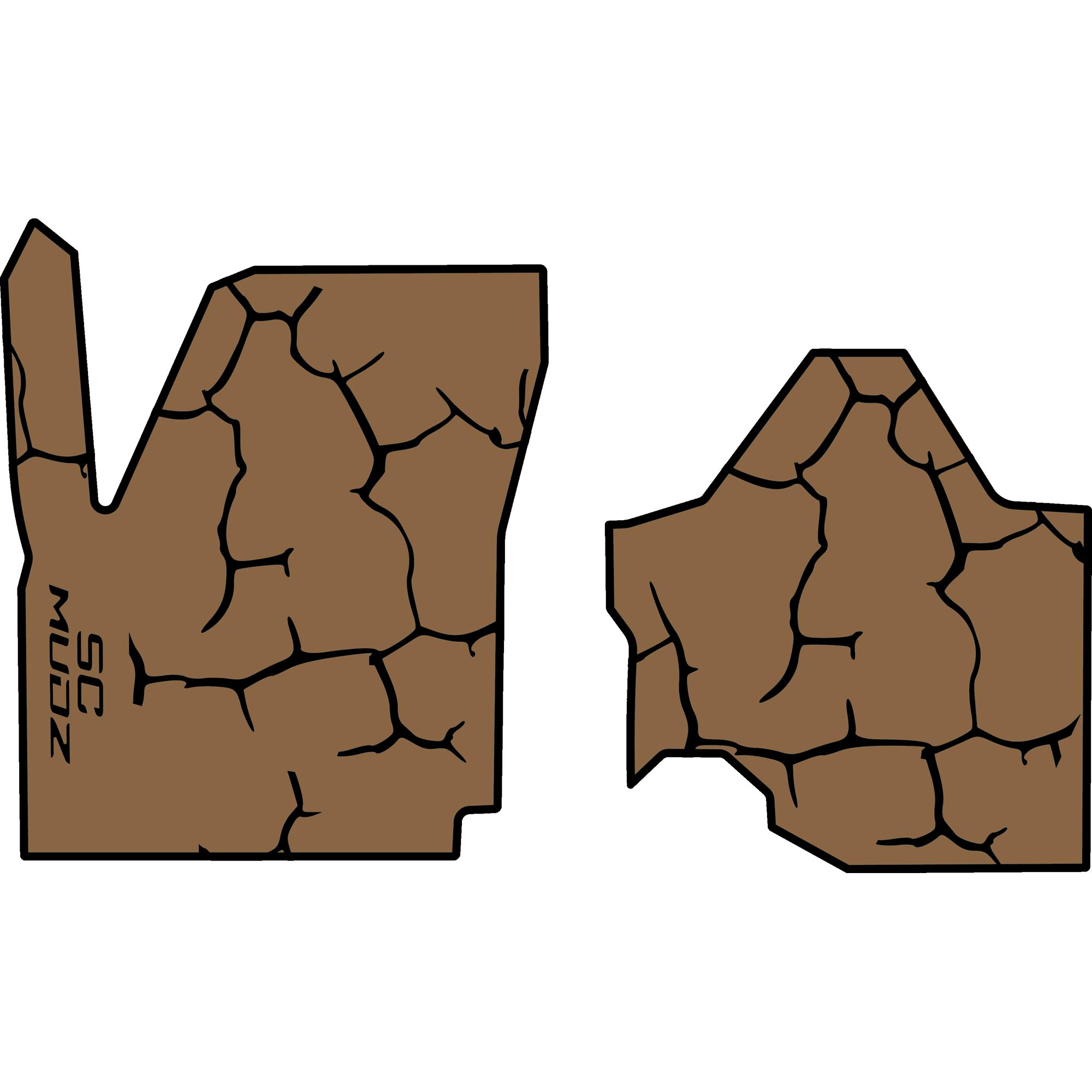 2023-2025 Can-Am Maverick R - 2 Seat Floor Mats - OEM