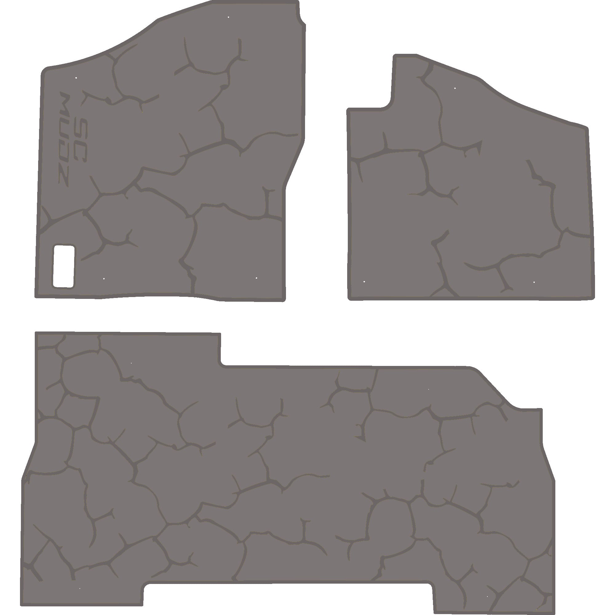 Polaris Xpedition - 4 Seat Floor Mats - OEM