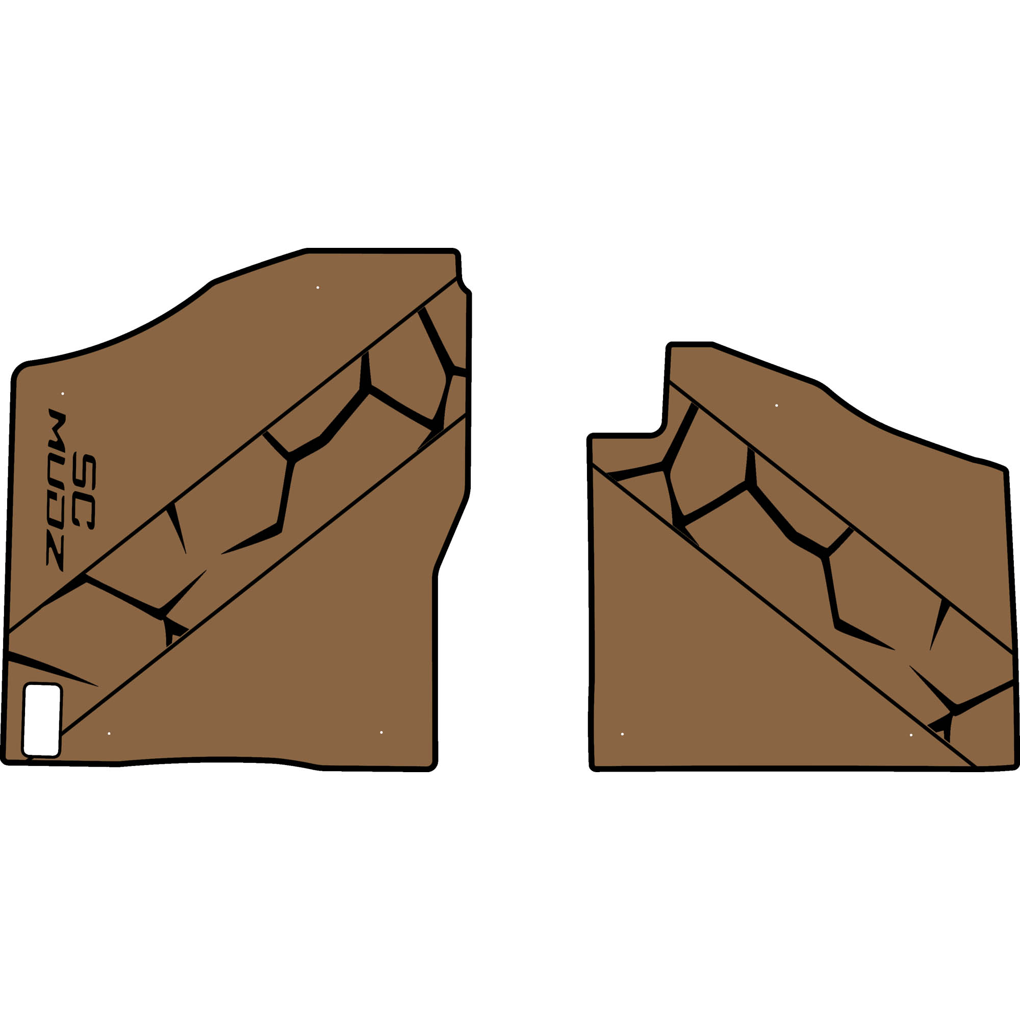 Polaris Xpedition - 2 Seat Floor Mats - OEM