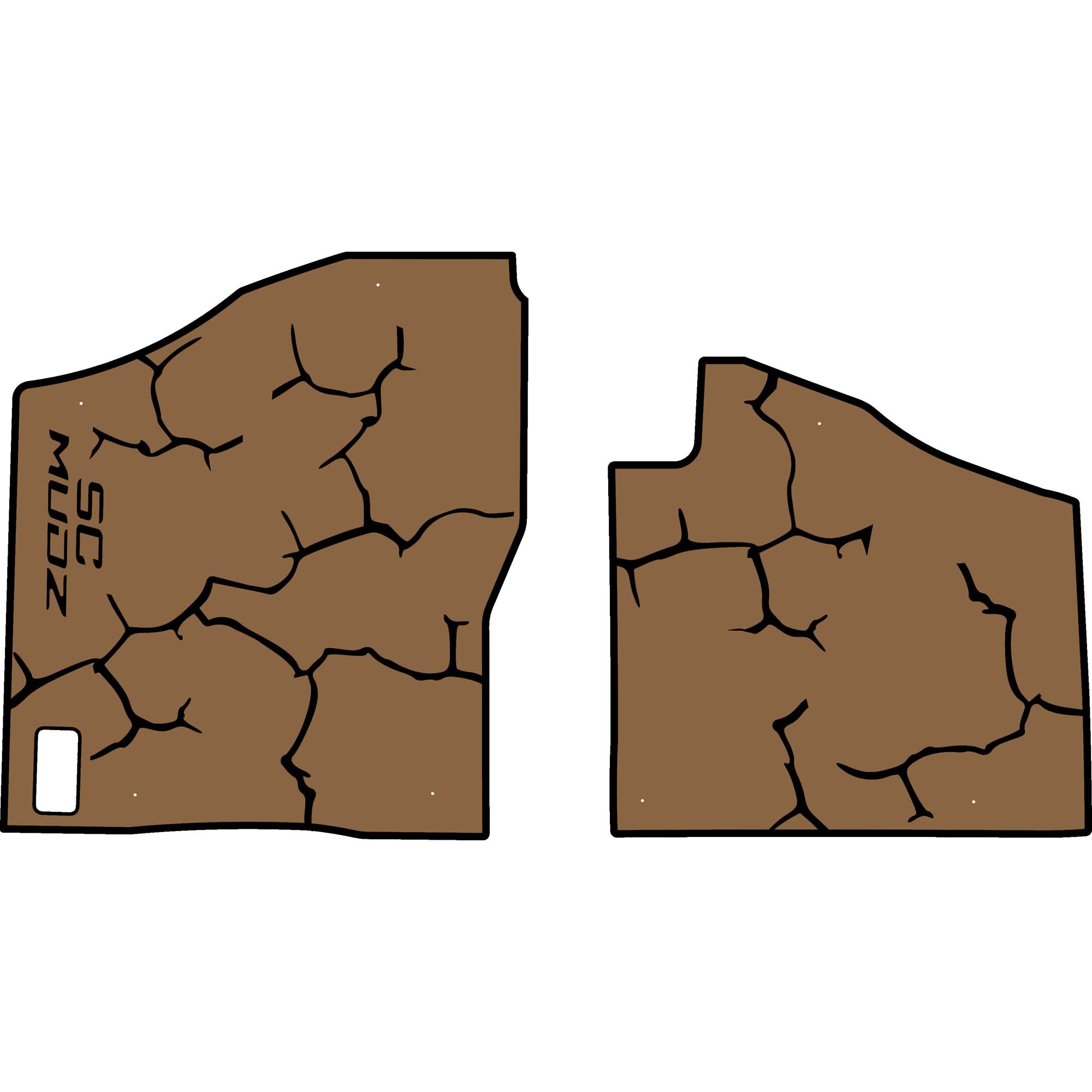 Polaris Xpedition - 2 Seat Floor Mats - OEM