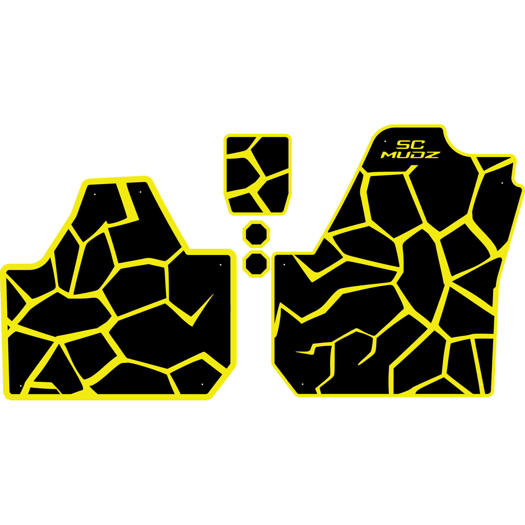 Can-Am Maverick X3 - 2 Seat Floor Mats - OEM