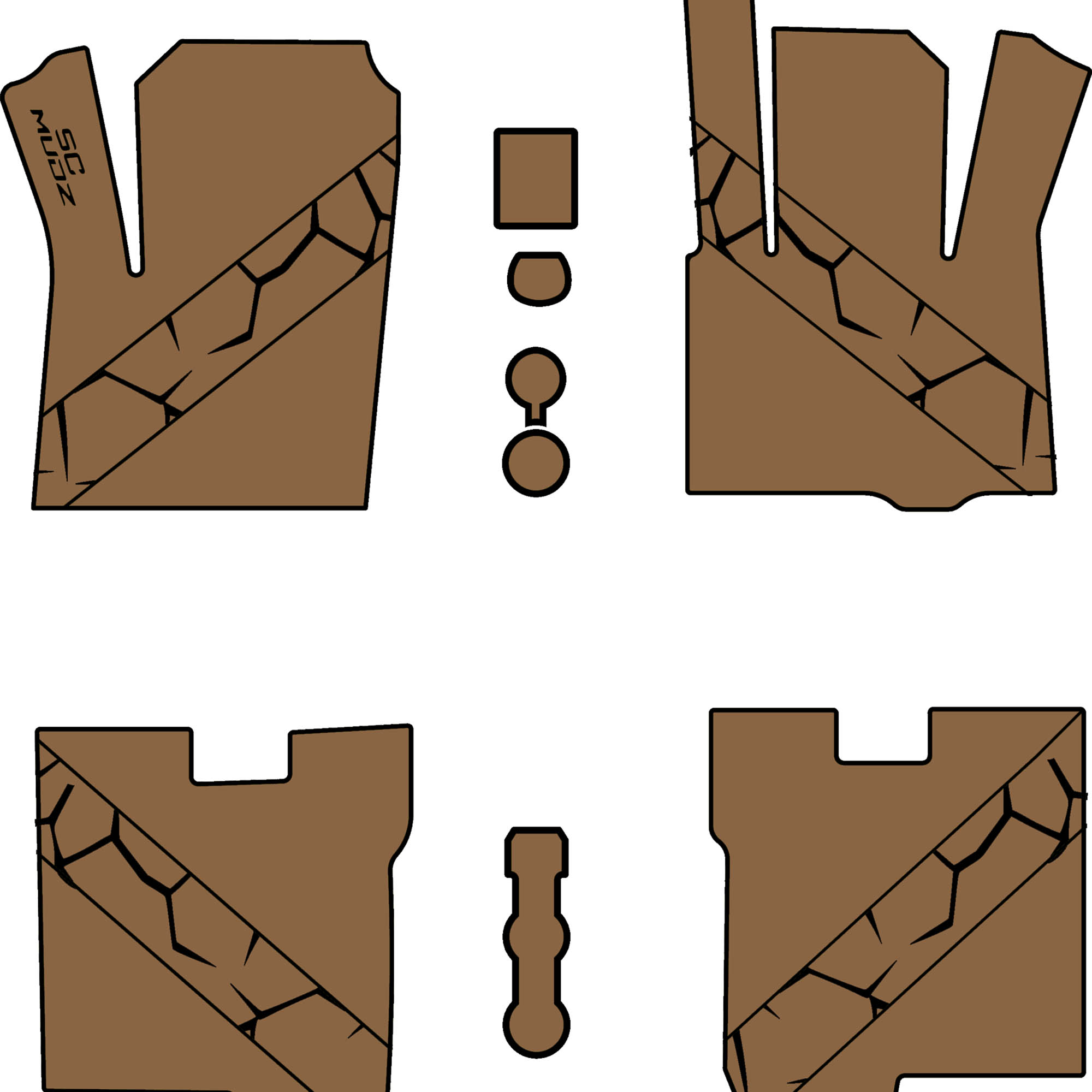 2022-2026 Polaris RZR Pro R - 4 Seat Floor Mats - OEM