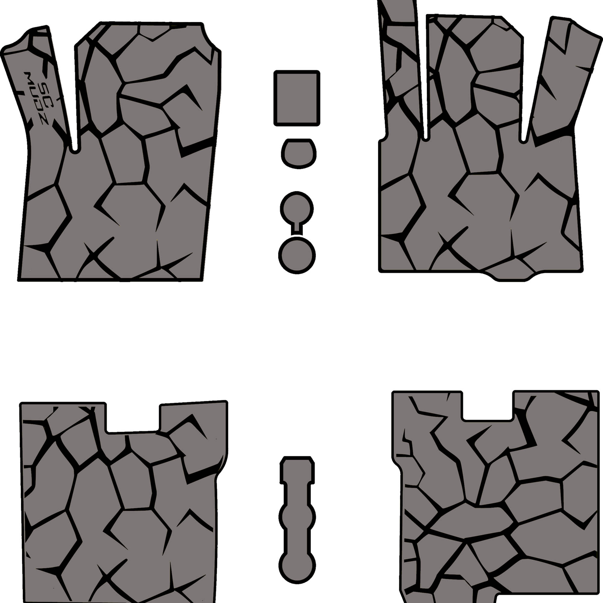 2022-2026 Polaris RZR Pro R - 4 Seat Floor Mats - OEM