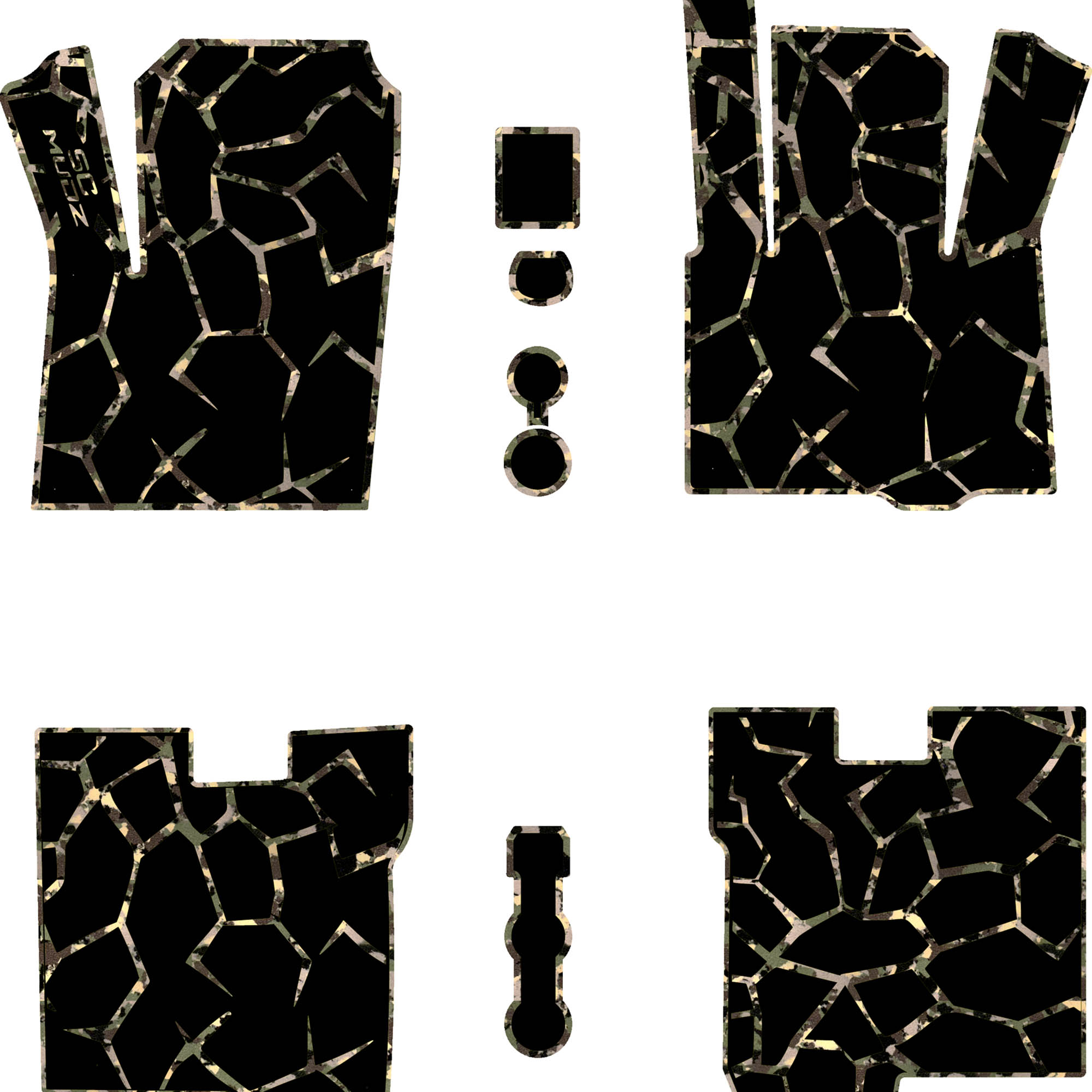 2022-2026 Polaris RZR Pro R - 4 Seat Floor Mats - OEM