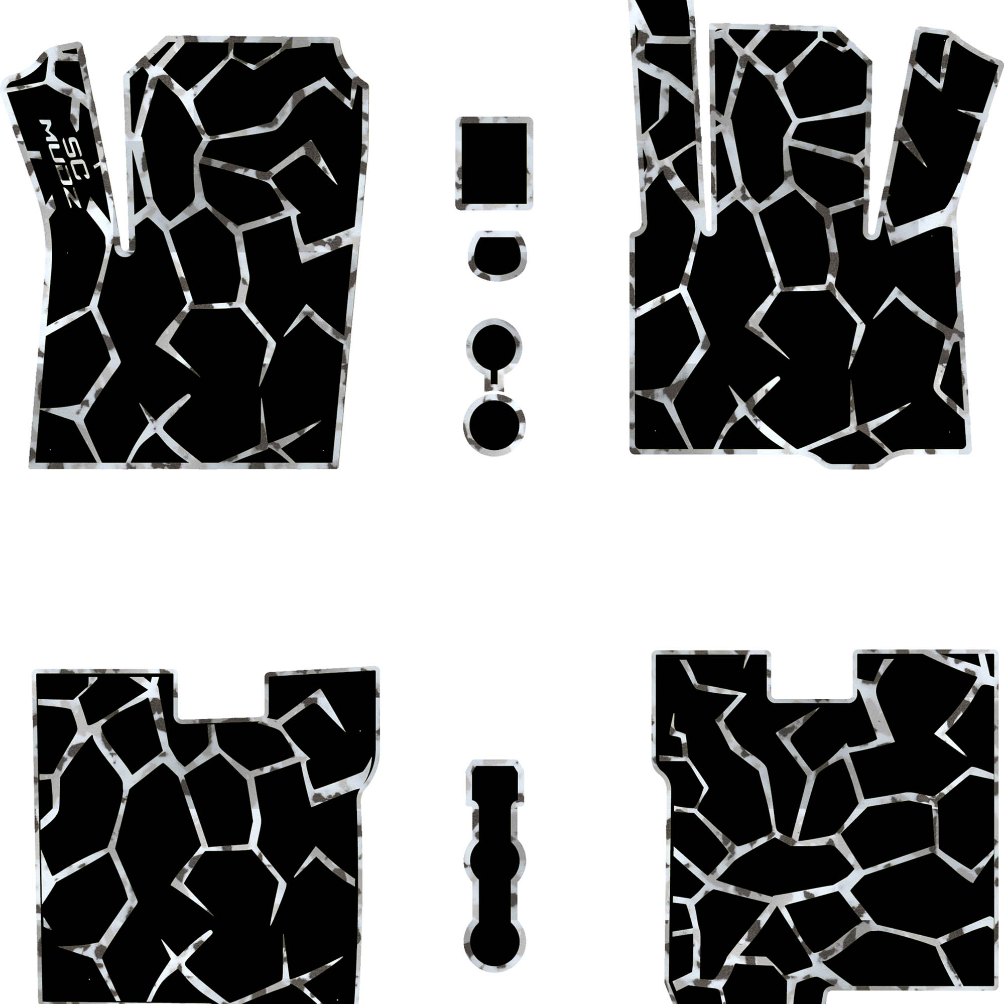 2022-2026 Polaris RZR Pro R - 4 Seat Floor Mats - OEM