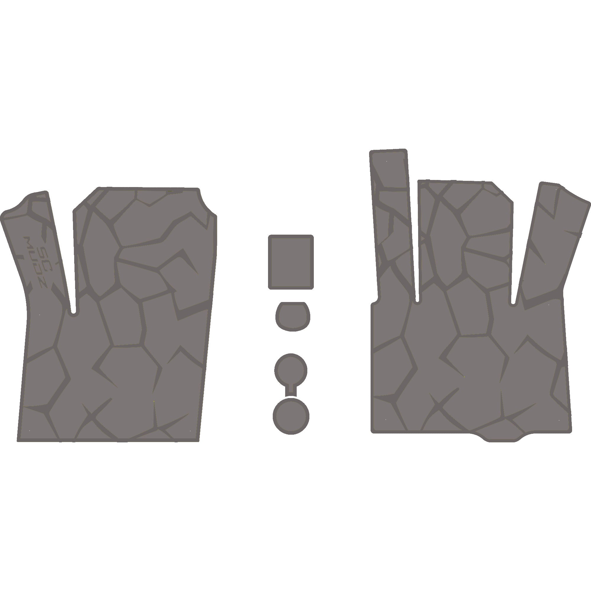 2022-2026 Polaris RZR Pro R - 2 Seat Floor Mats - OEM