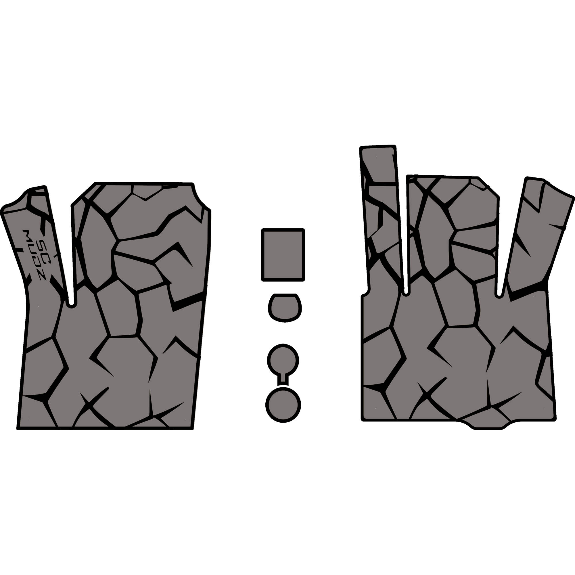 2022-2026 Polaris RZR Pro R - 2 Seat Floor Mats - OEM