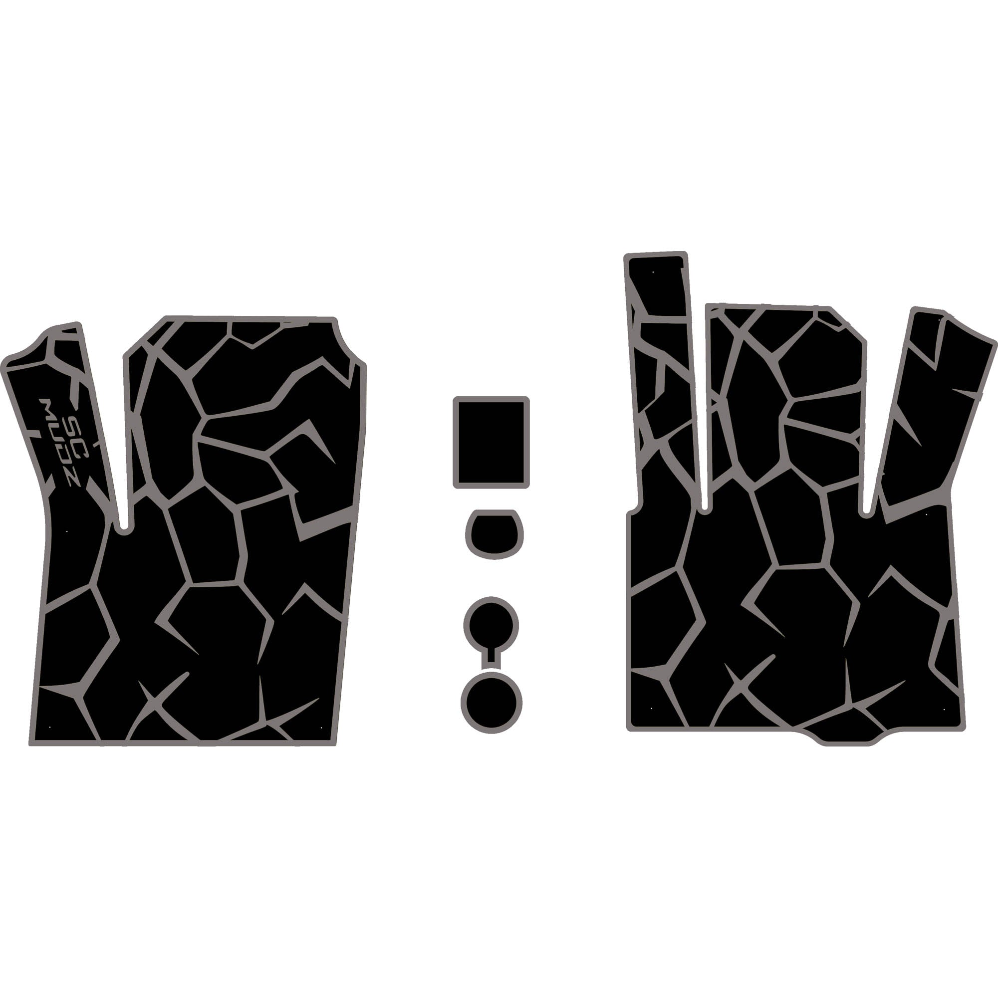 2022-2026 Polaris RZR Pro R - 2 Seat Floor Mats - OEM