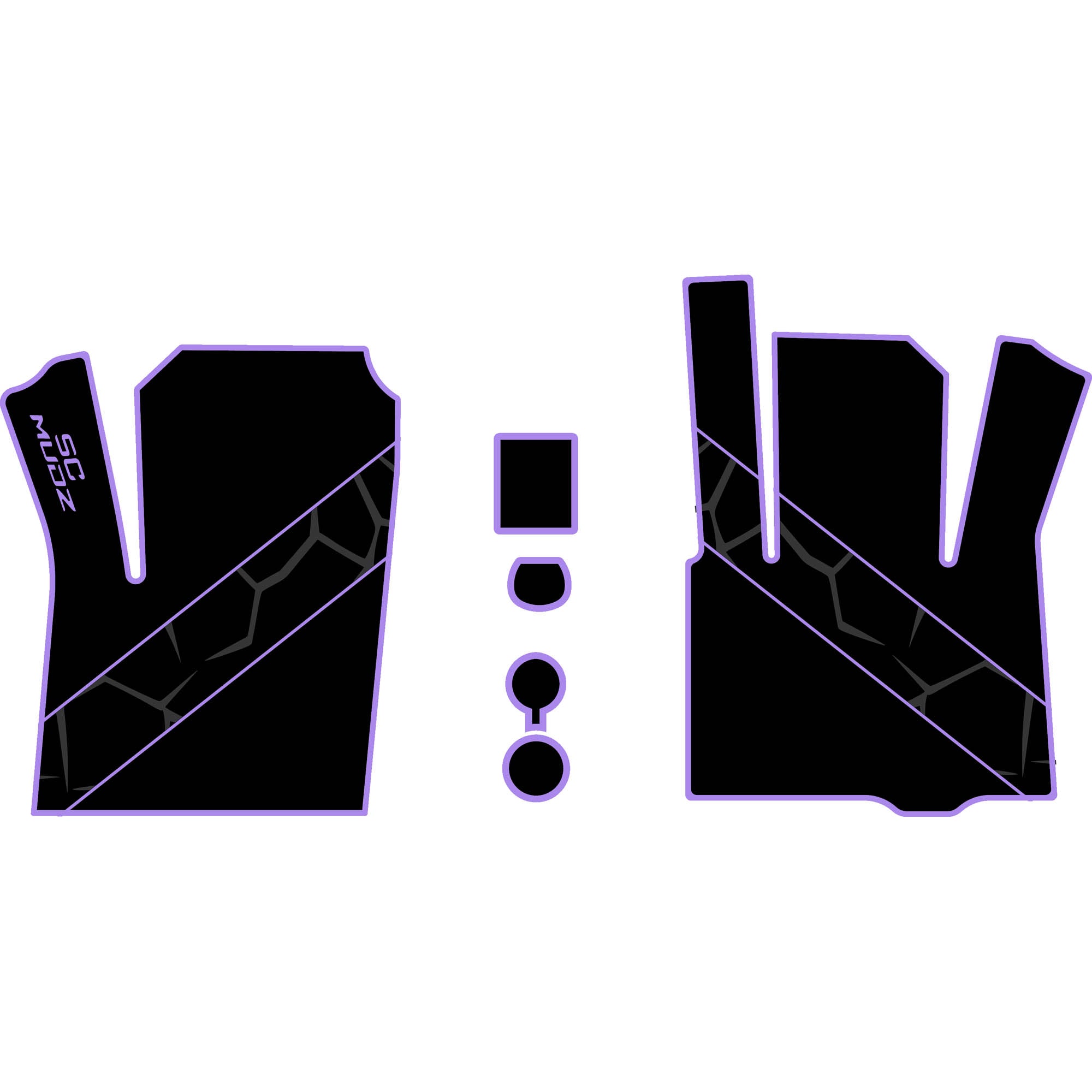 2022-2026 Polaris RZR Pro R - 2 Seat Floor Mats - OEM