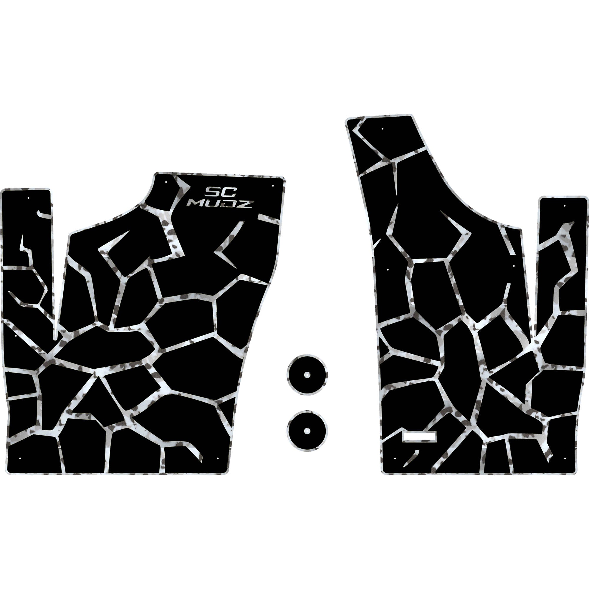 Polaris RZR 1000 - 2 Seat Floor Mats - OEM