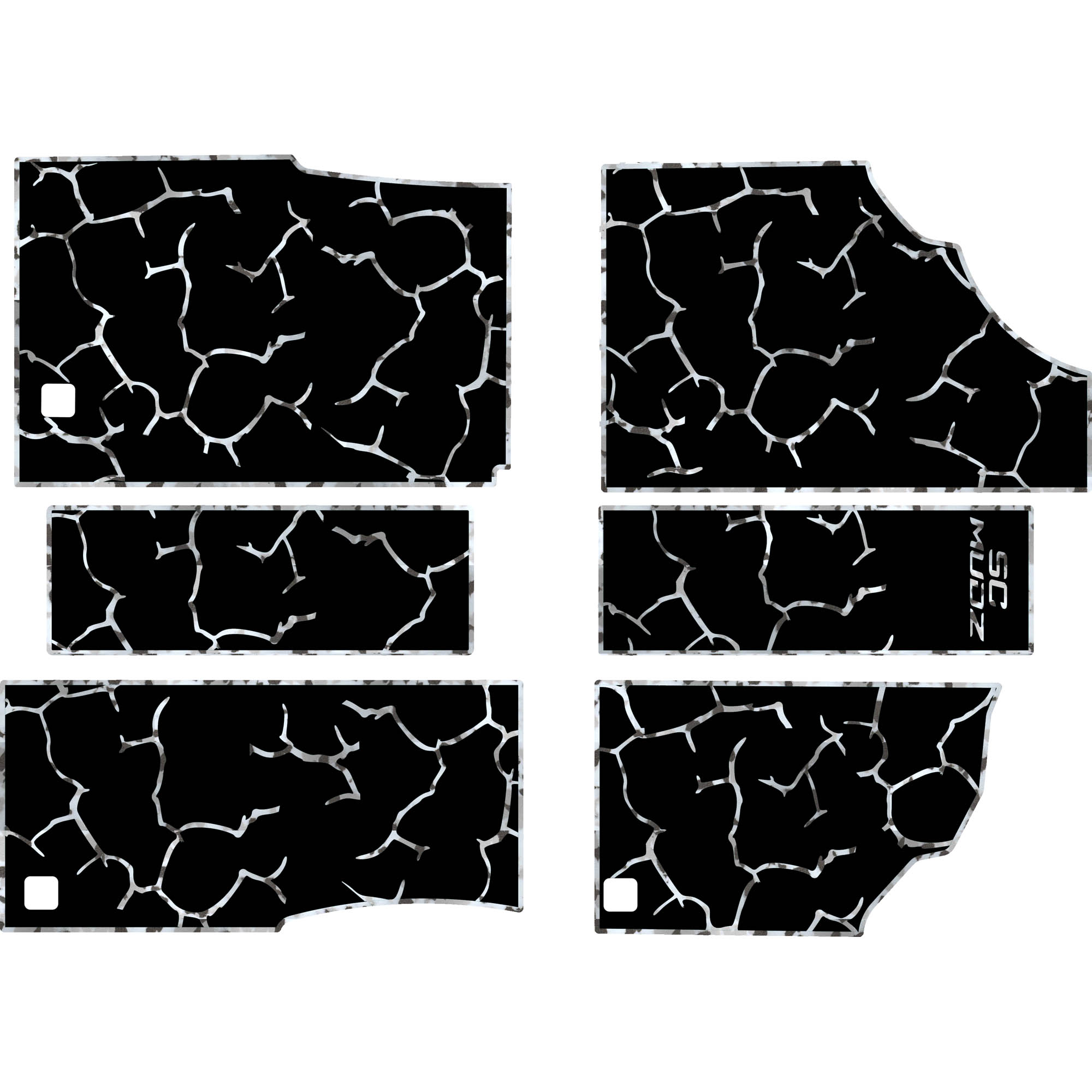 Can-Am Defender - 4 Seat Floor Mats - OEM