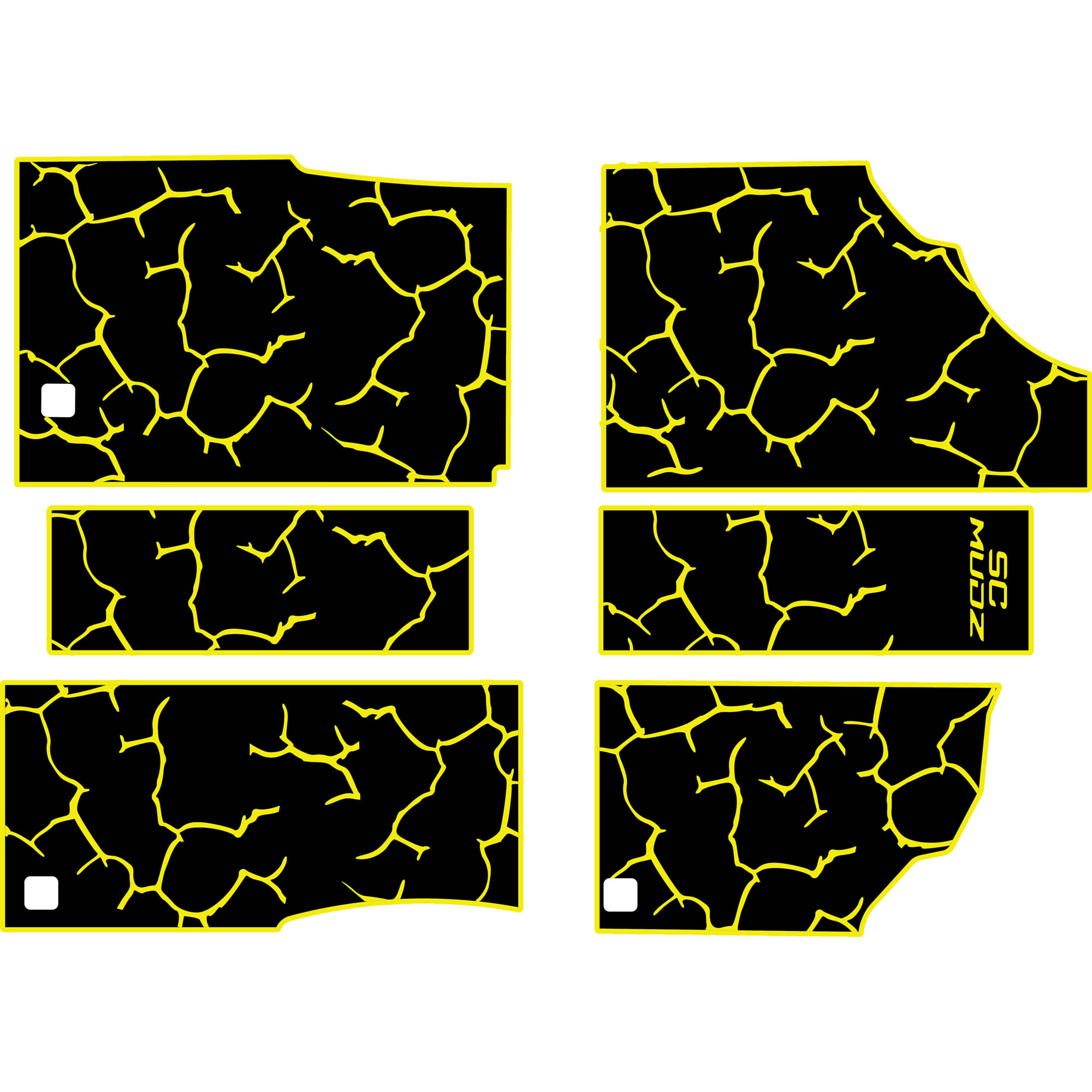 Can-Am Defender - 4 Seat Floor Mats - OEM