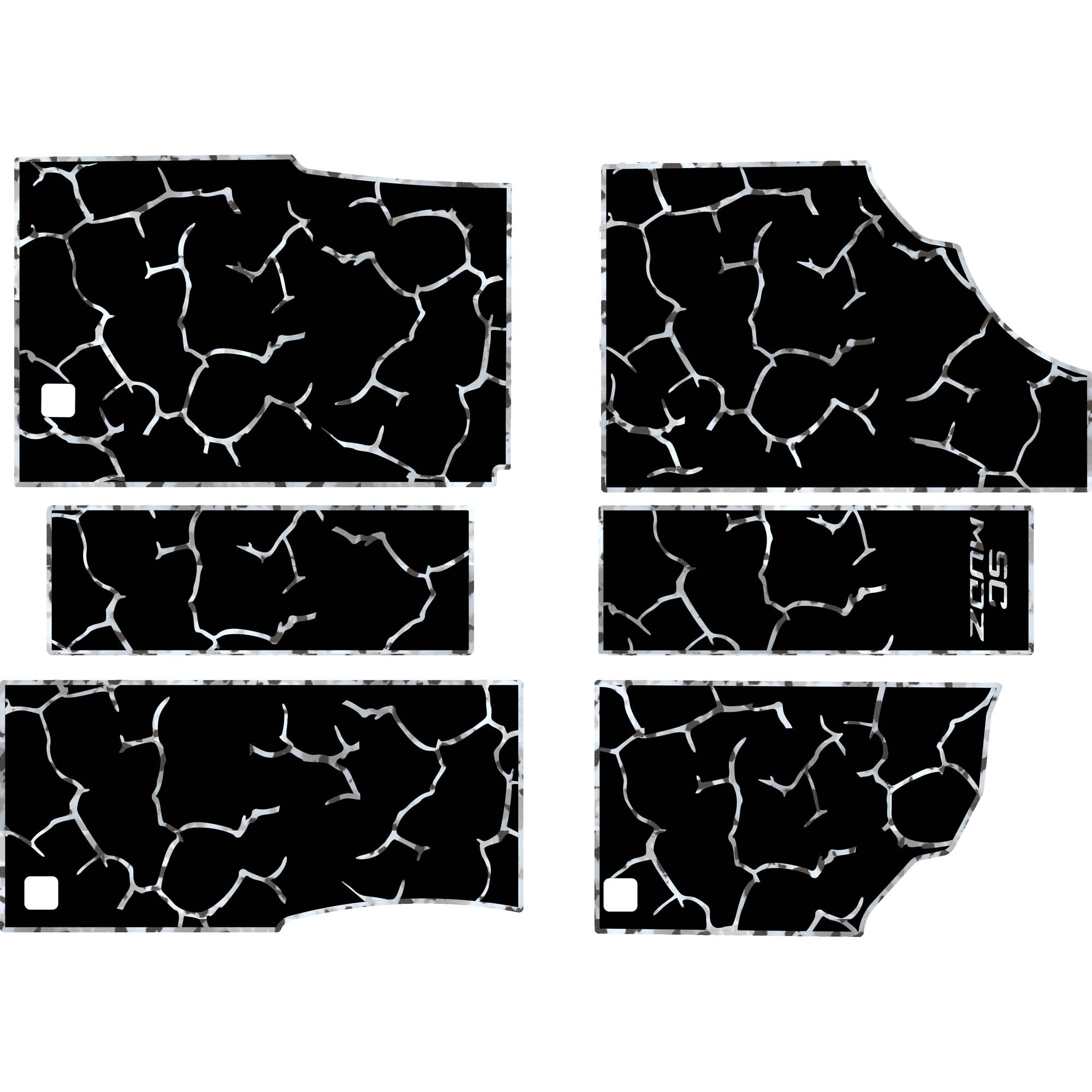 Can-Am Defender - 4 Seat Floor Mats - OEM