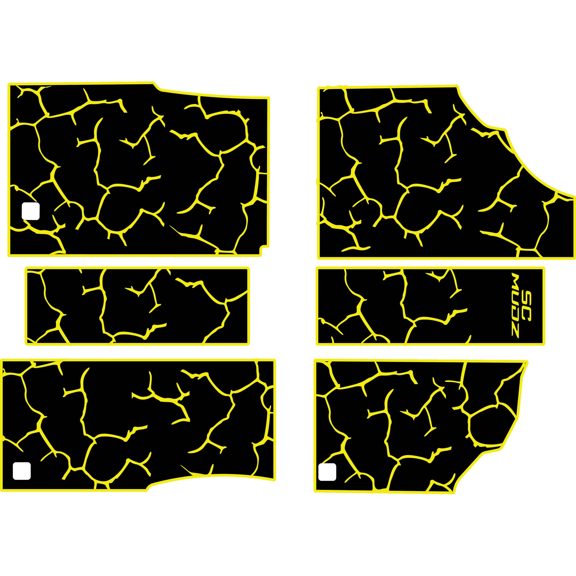 Can-Am Defender - 4 Seat Floor Mats - OEM