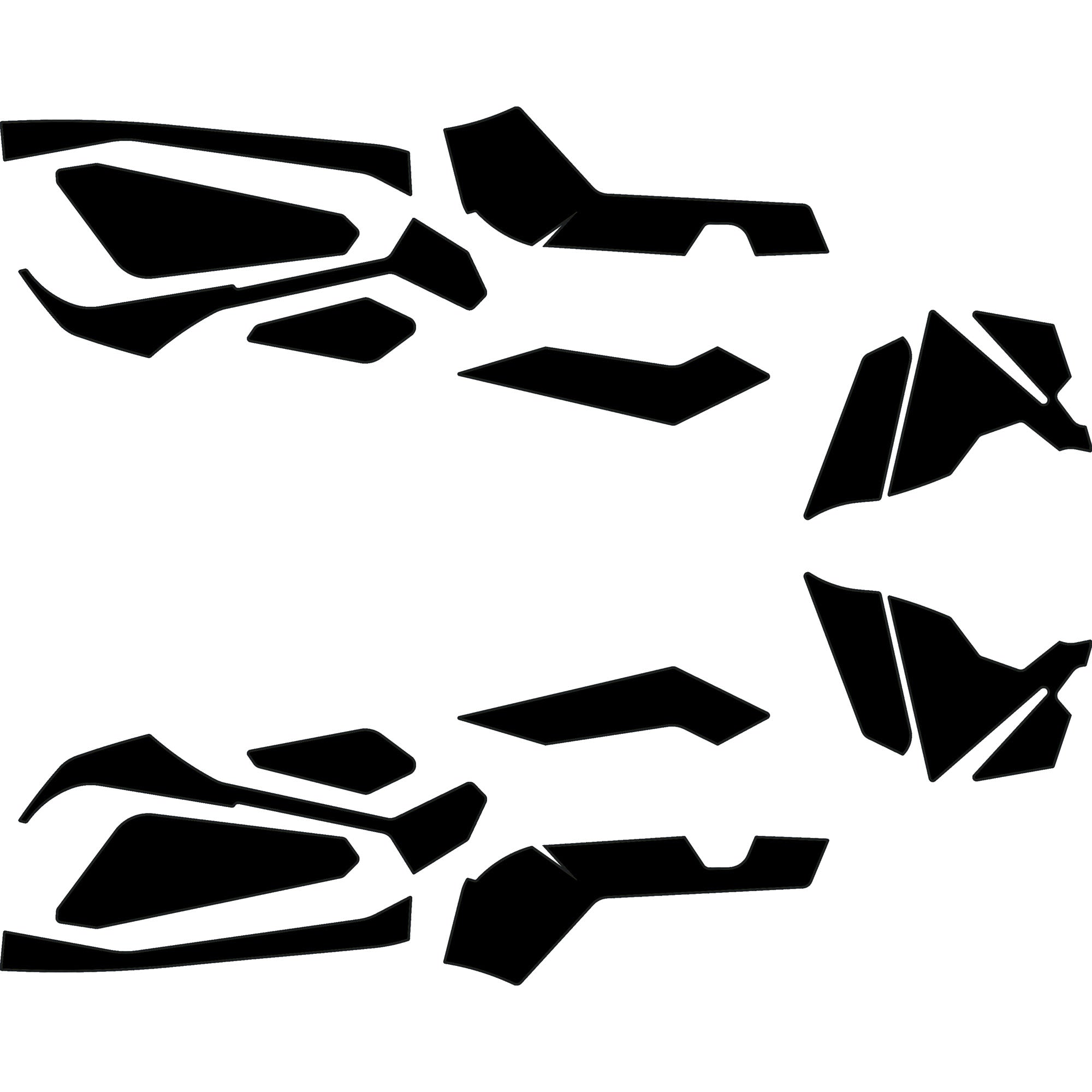 2023-2025 Can-Am Maverick R - 2 Seat Door Liners & Dash Kit - OEM