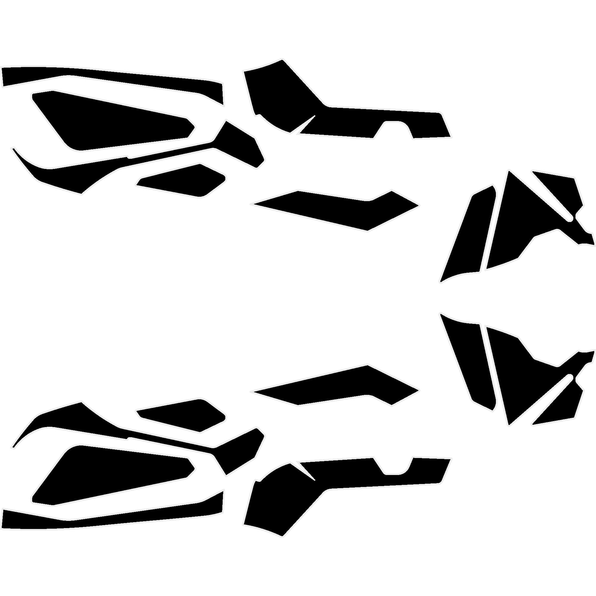 2023-2025 Can-Am Maverick R - 2 Seat Door Liners & Dash Kit - OEM