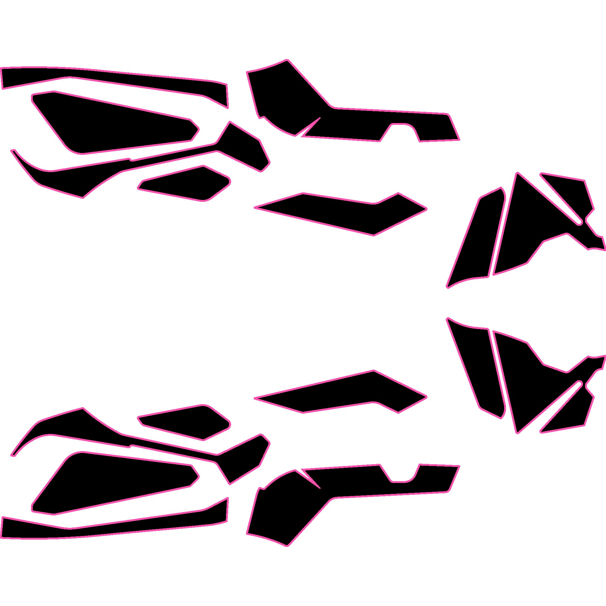 2023-2025 Can-Am Maverick R - 2 Seat Door Liners & Dash Kit - OEM