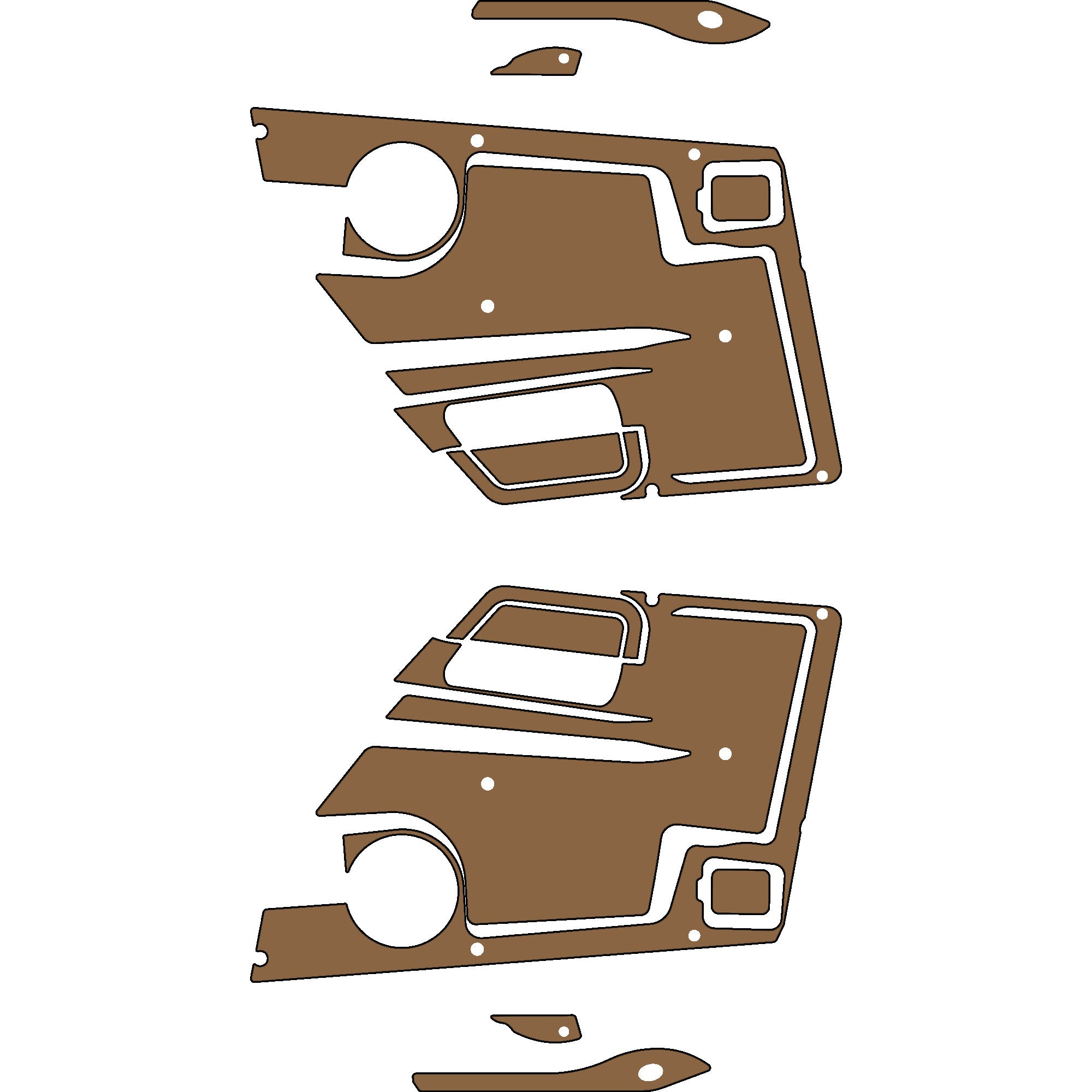 Speed UTV El Diablo - 2 Seat Door Liners - OEM