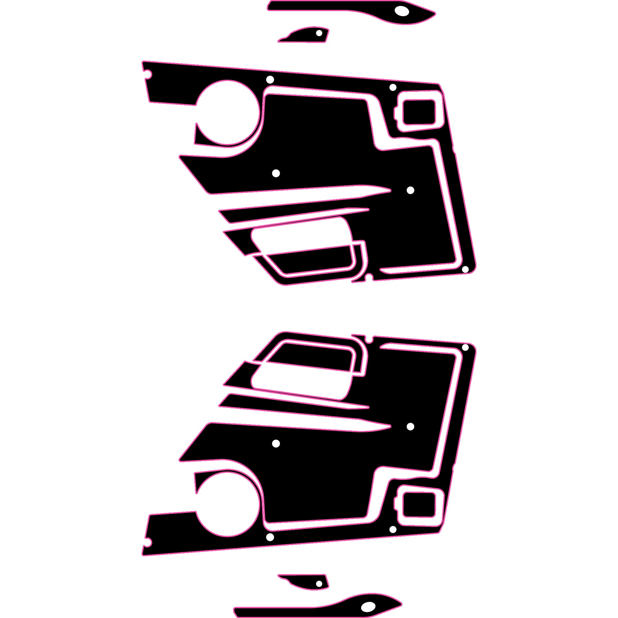 Speed UTV El Diablo - 2 Seat Door Liners - OEM