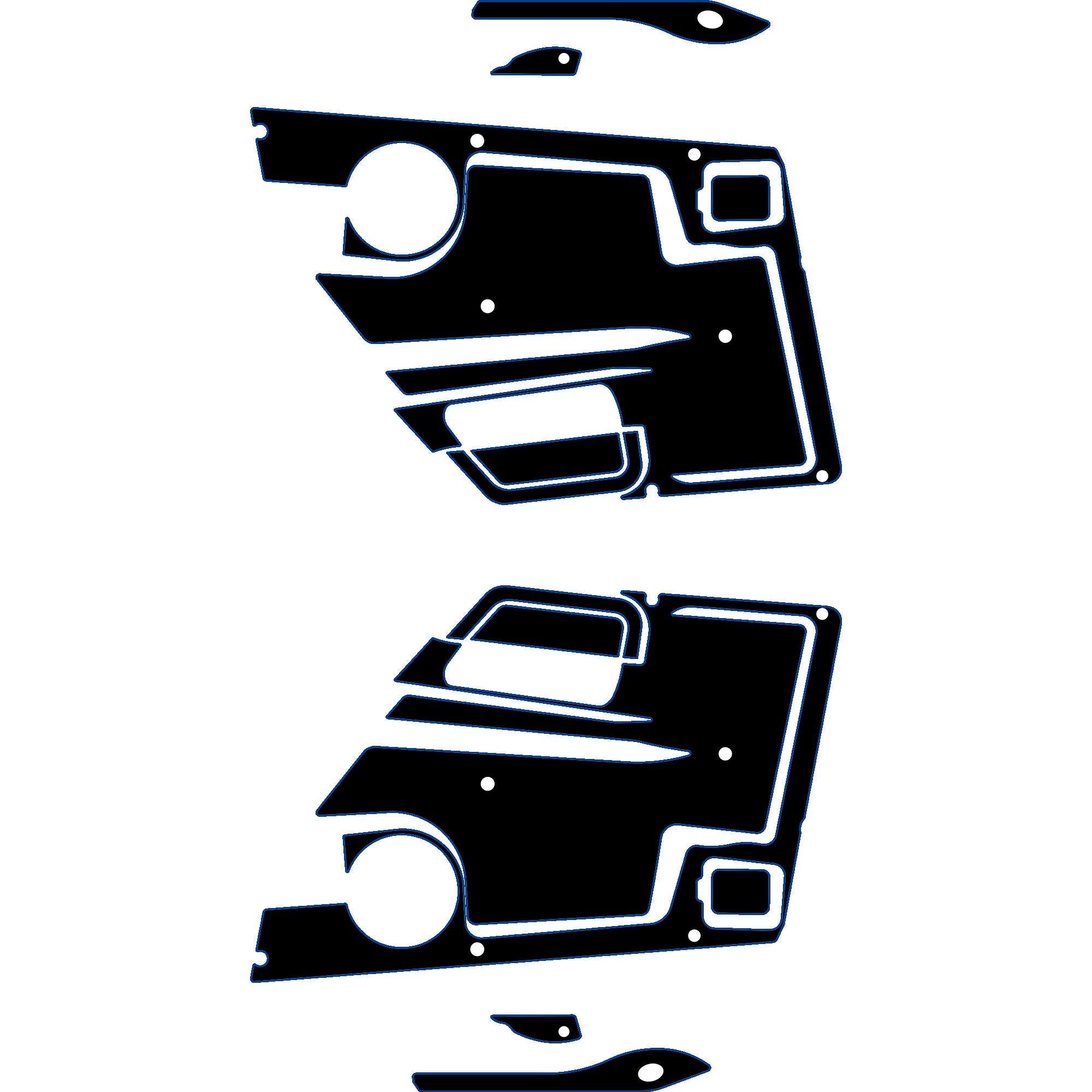 Speed UTV El Diablo - 2 Seat Door Liners - OEM